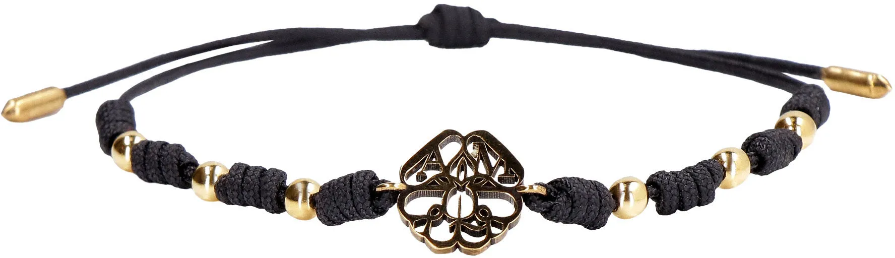 Alexander McQueen Charm Cord Bracelet