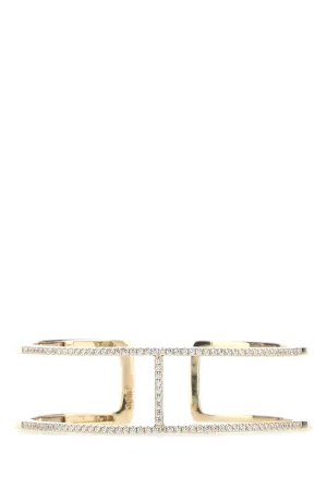 APM Monaco Embellished Double Line Cuff