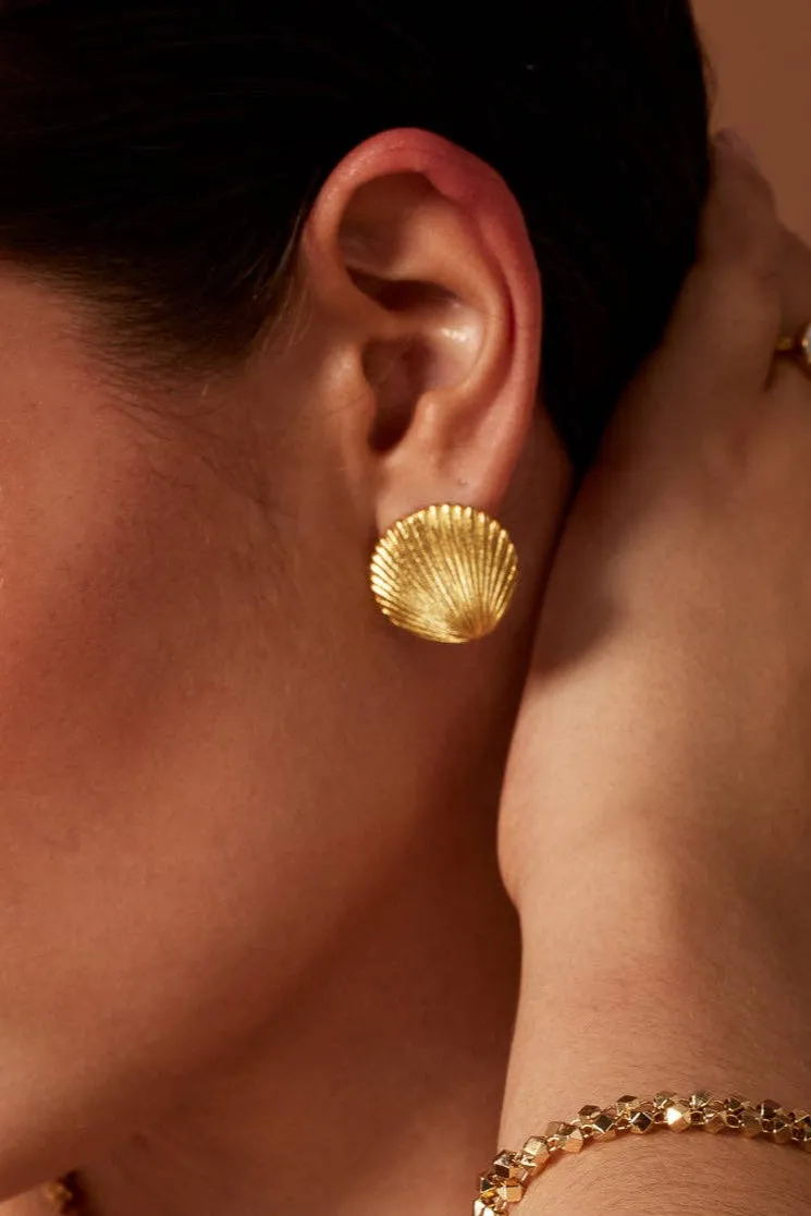 Ash Ariel Shell Earrings