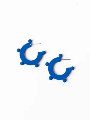 Astrid Earrings | Blue   White