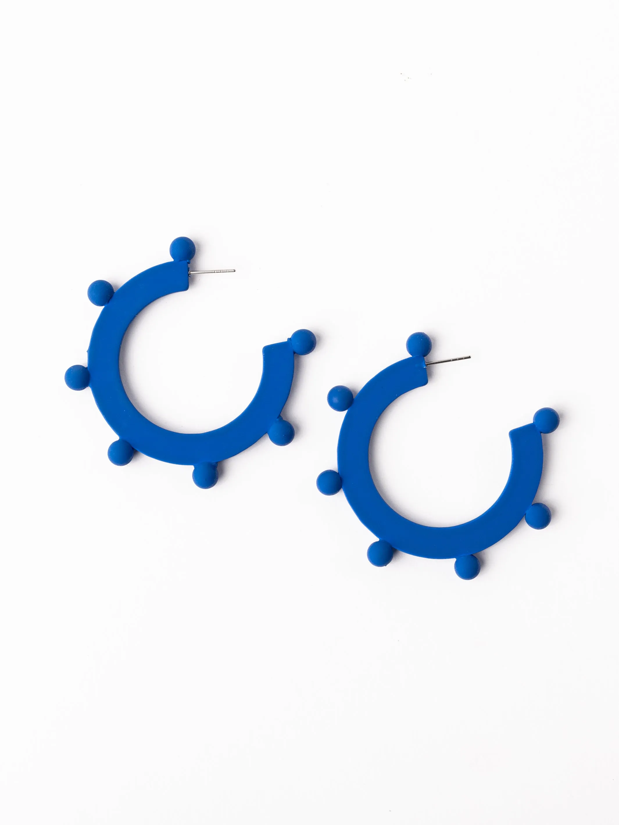 Astrid Earrings | Blue   White
