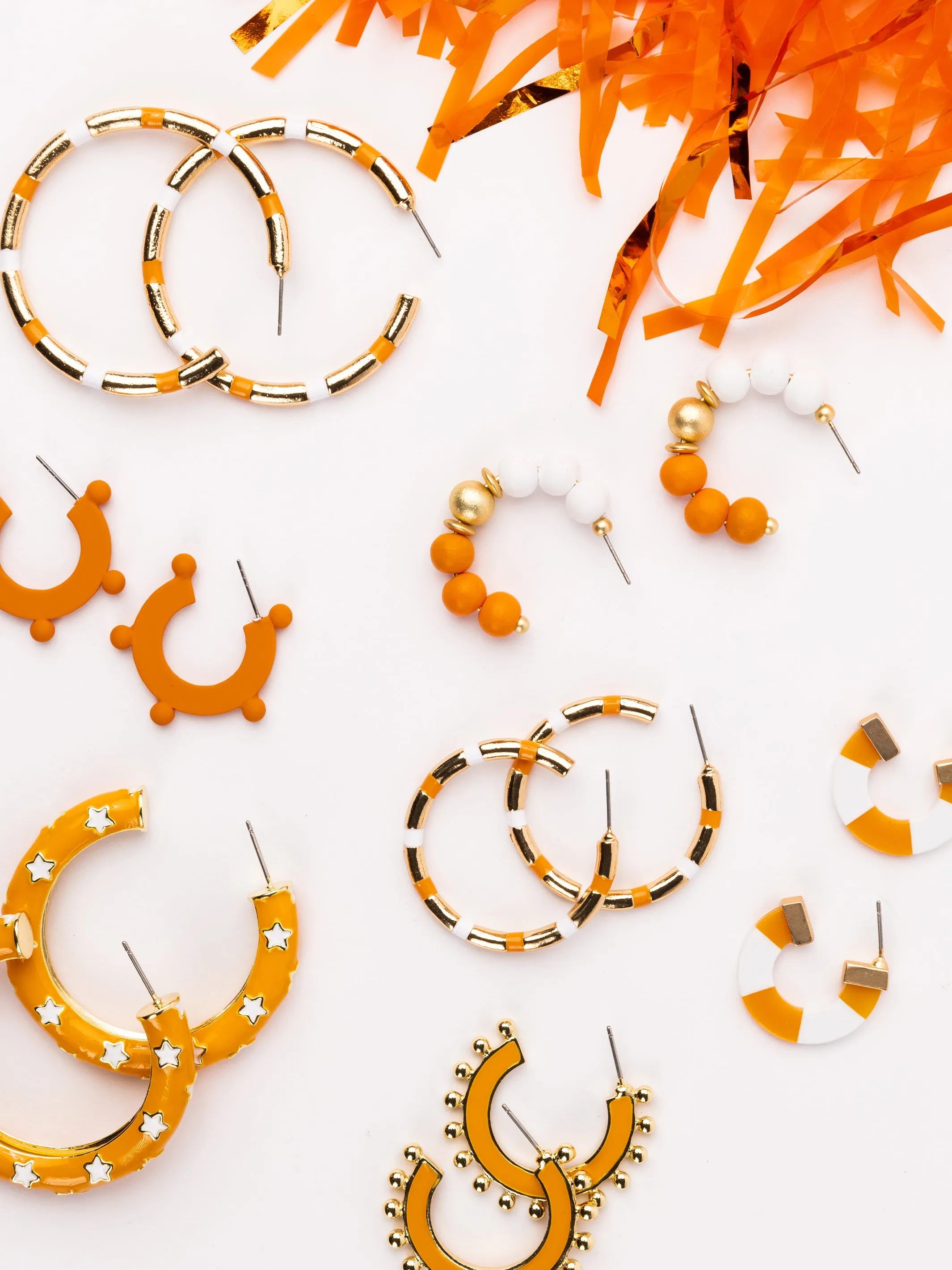 Astrid Earrings | Orange
