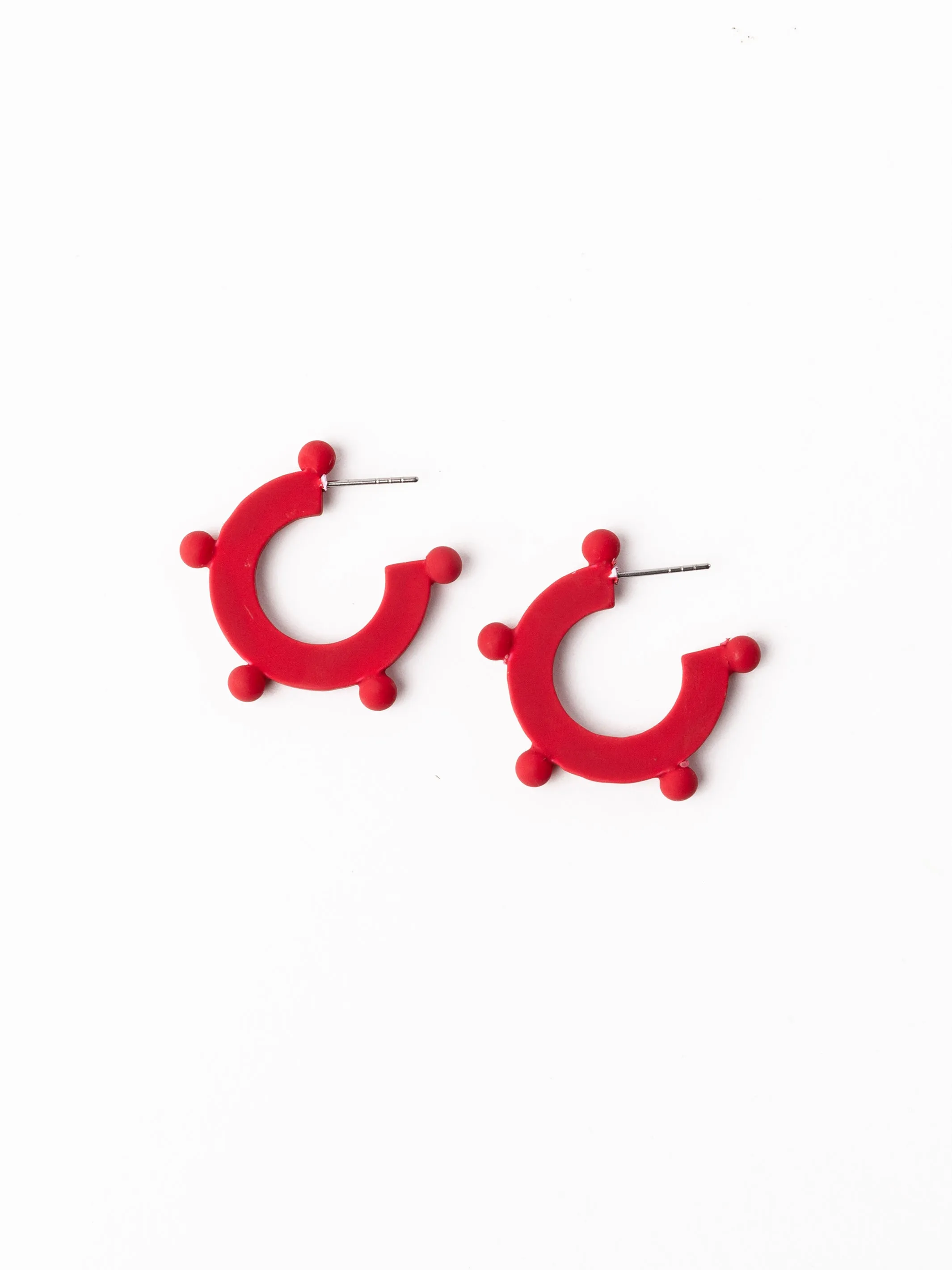 Astrid Earrings | Red