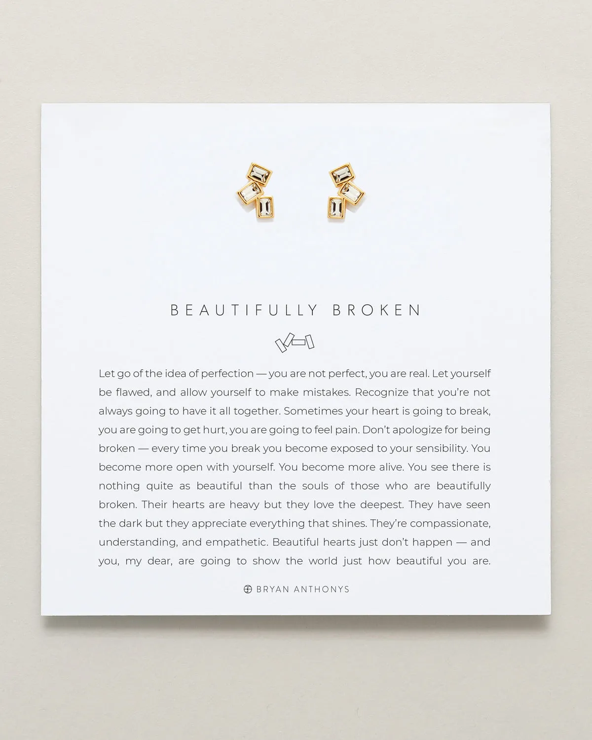 Beautifully Broken Stud Earrings
