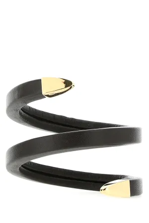 Bottega Veneta Spiral Cuff Bracelet