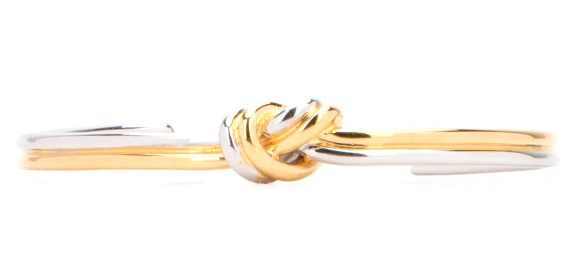 Celine Knot Double Bracelet