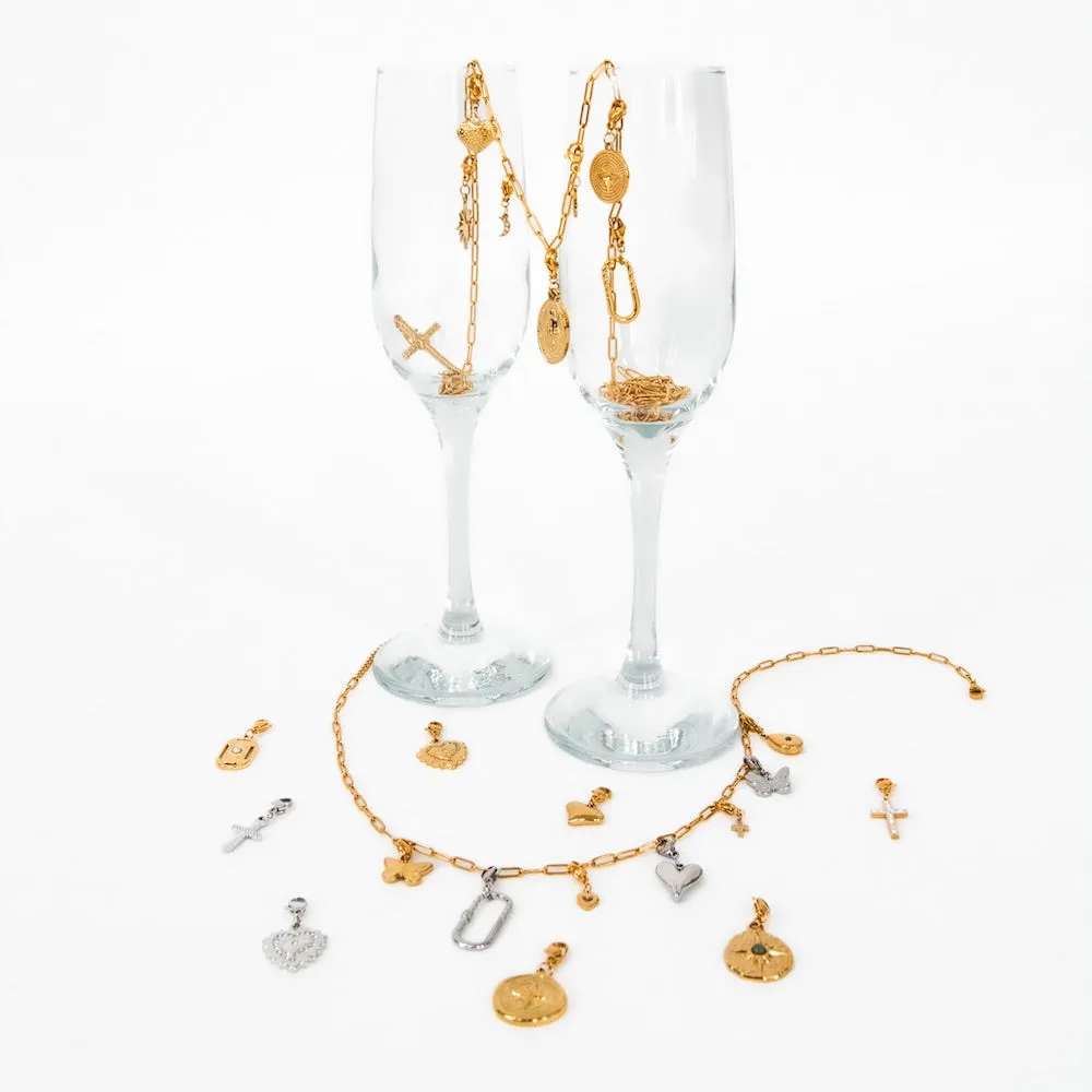 Chanelle Charm Bar Charms  - WATERPROOF