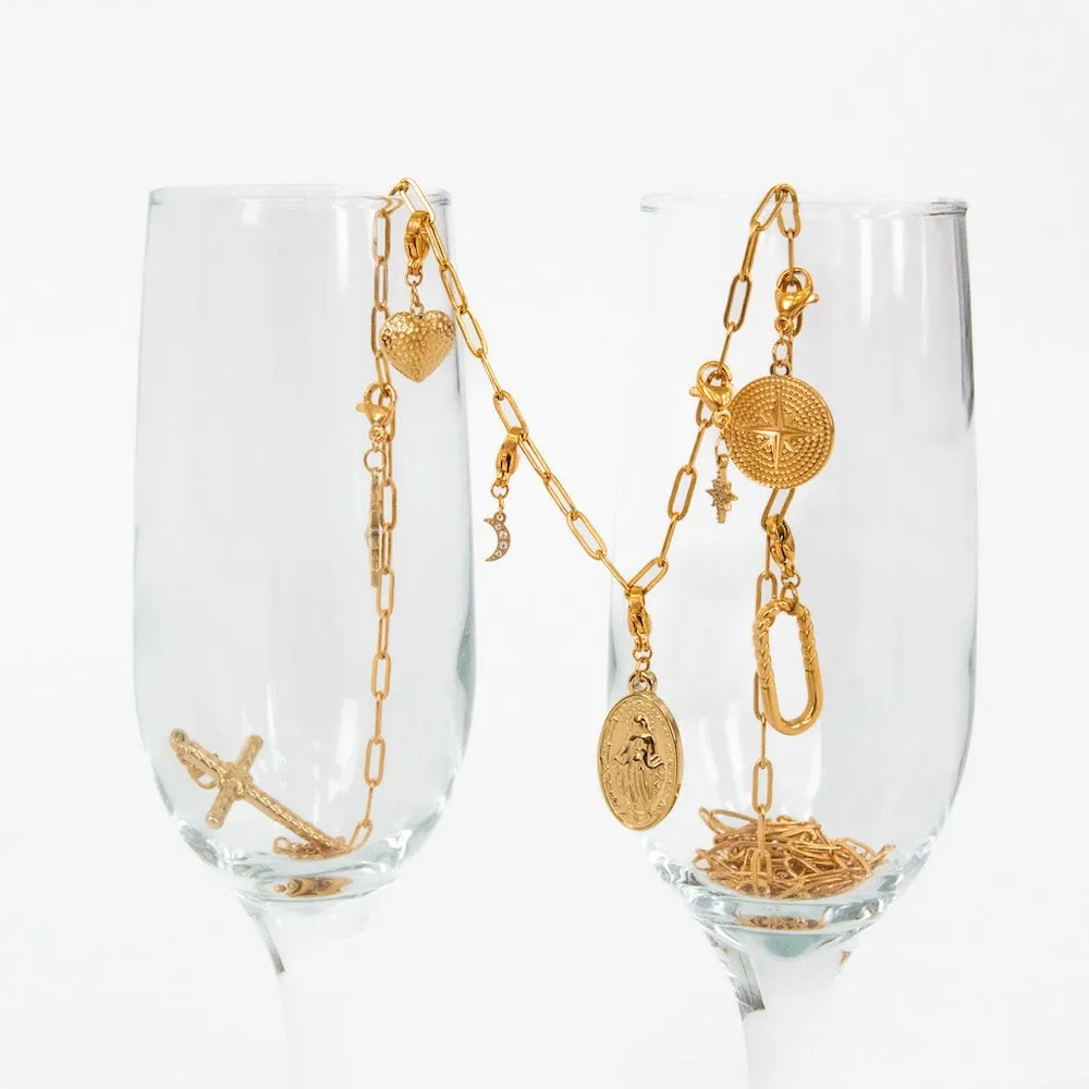 Chanelle Charm Bar Charms  - WATERPROOF