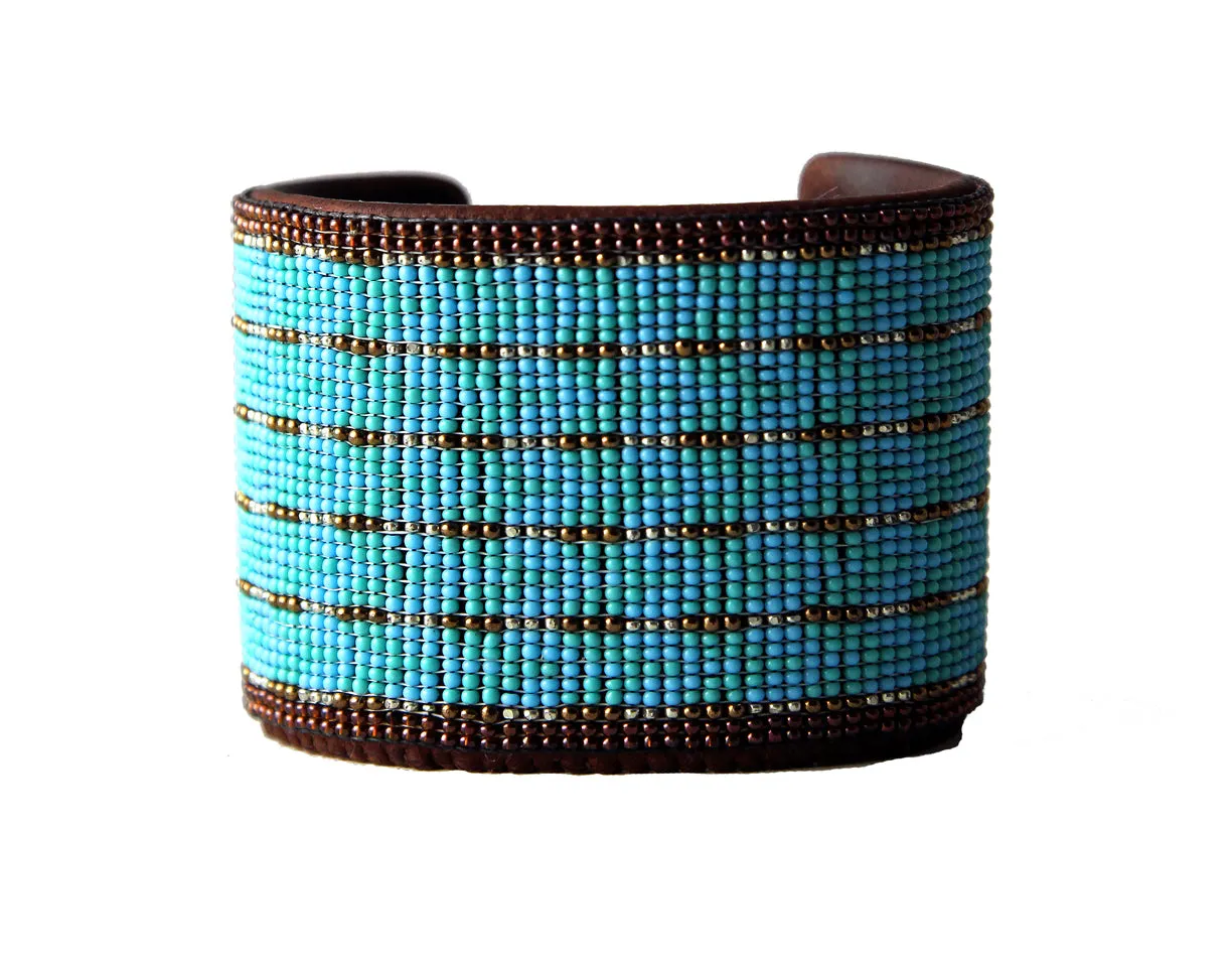 Chimayo Beaded Cuff