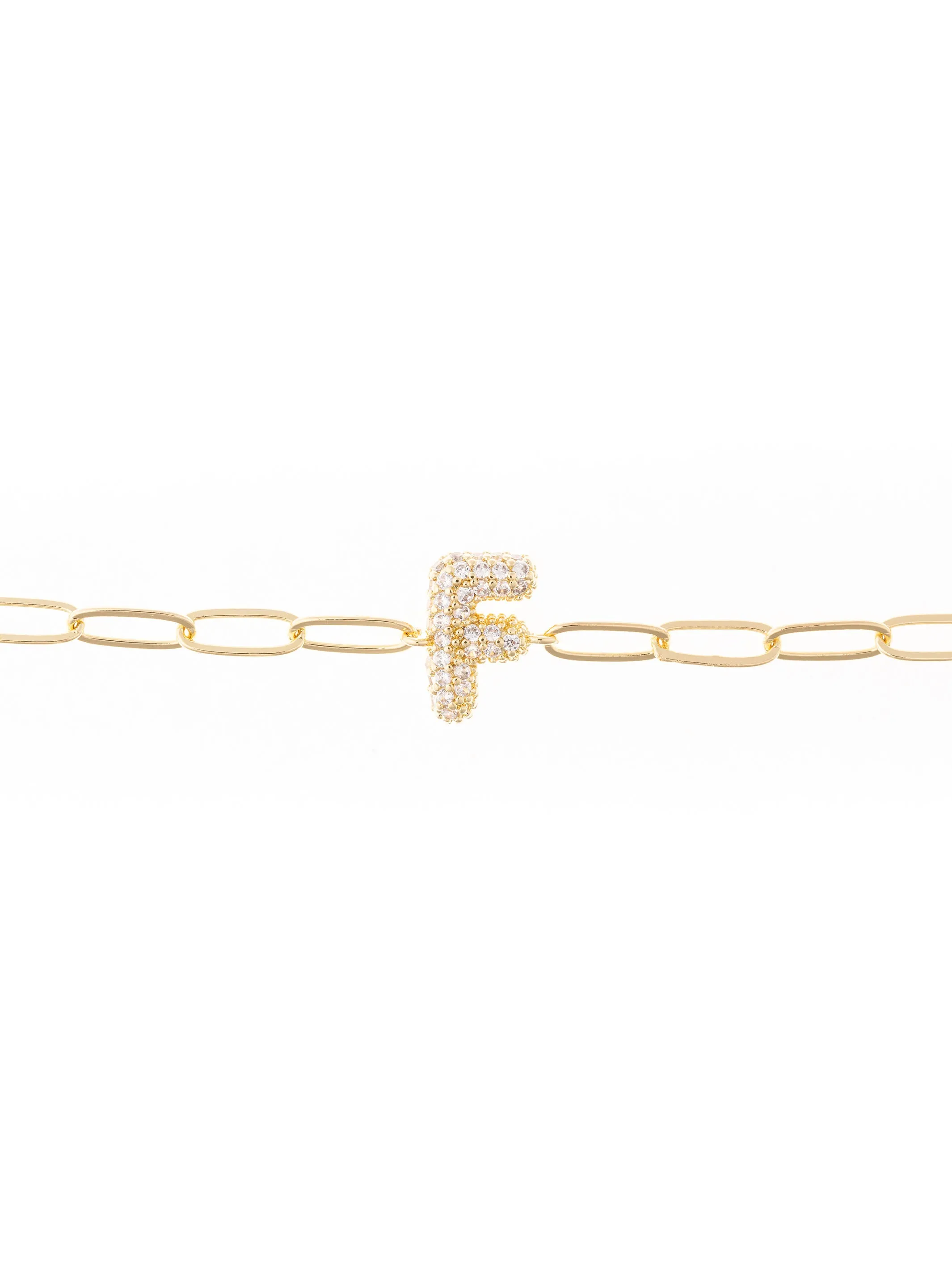 Chloe Luxe Initial Bracelet