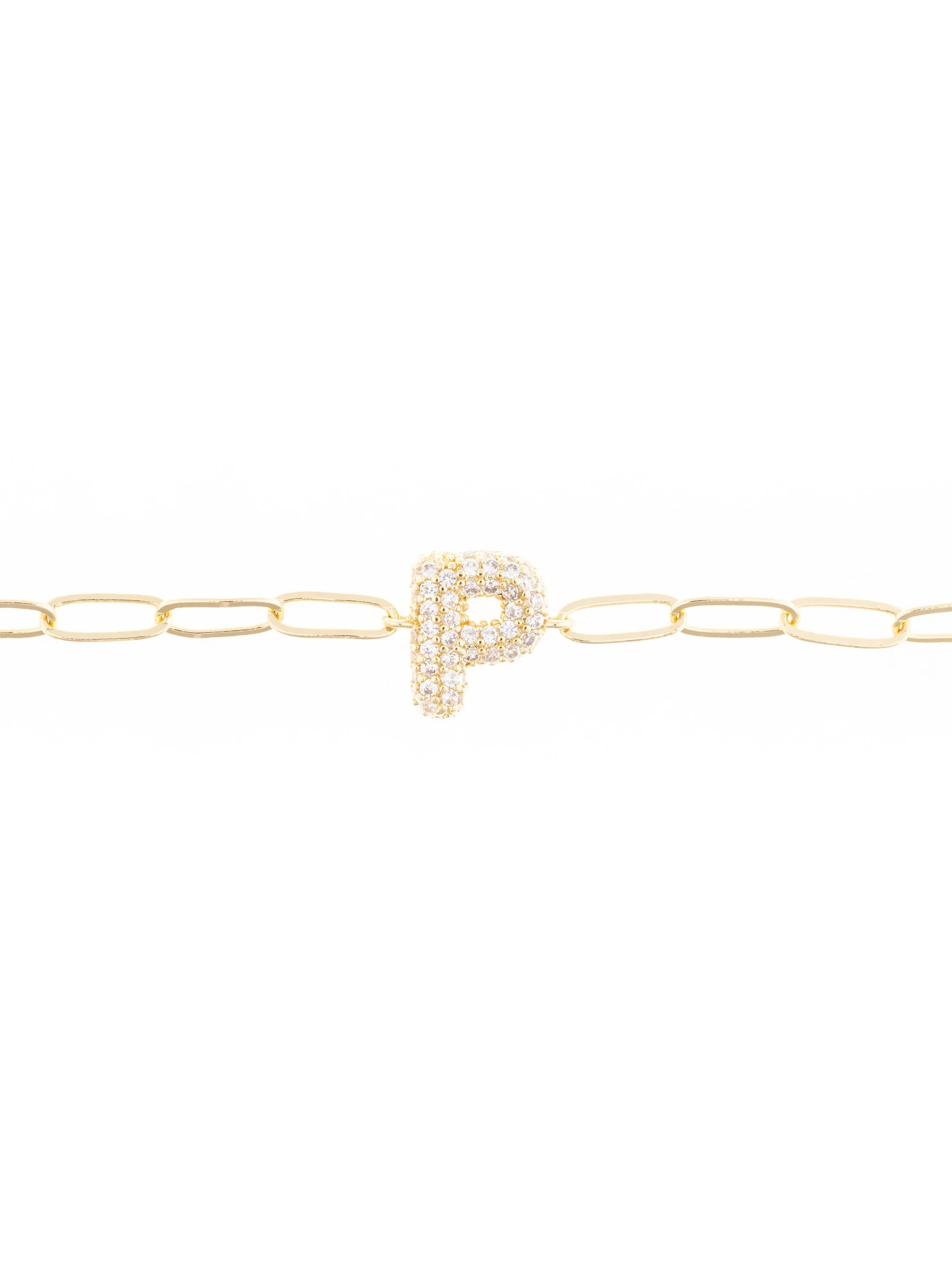 Chloe Luxe Initial Bracelet