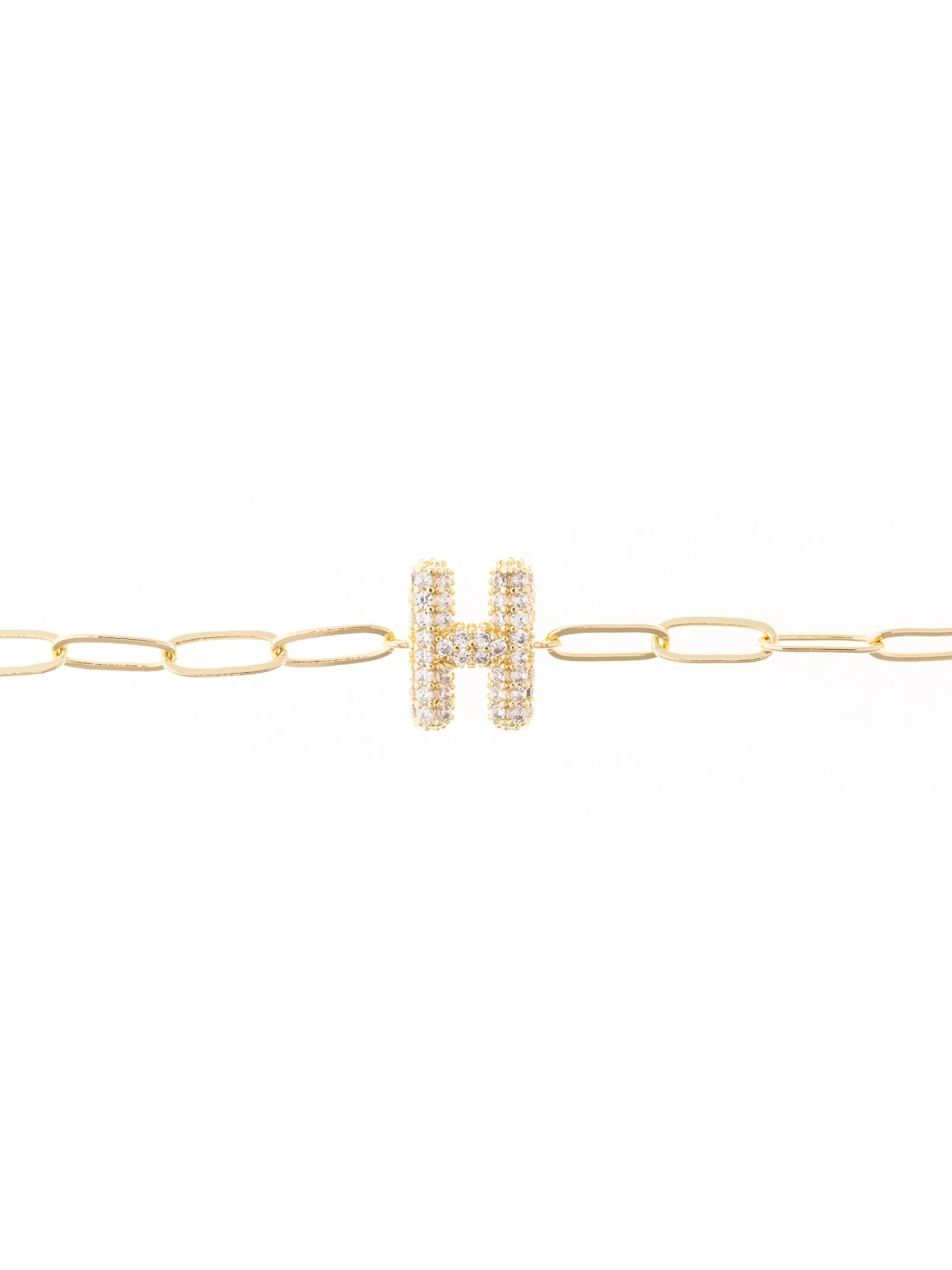 Chloe Luxe Initial Bracelet