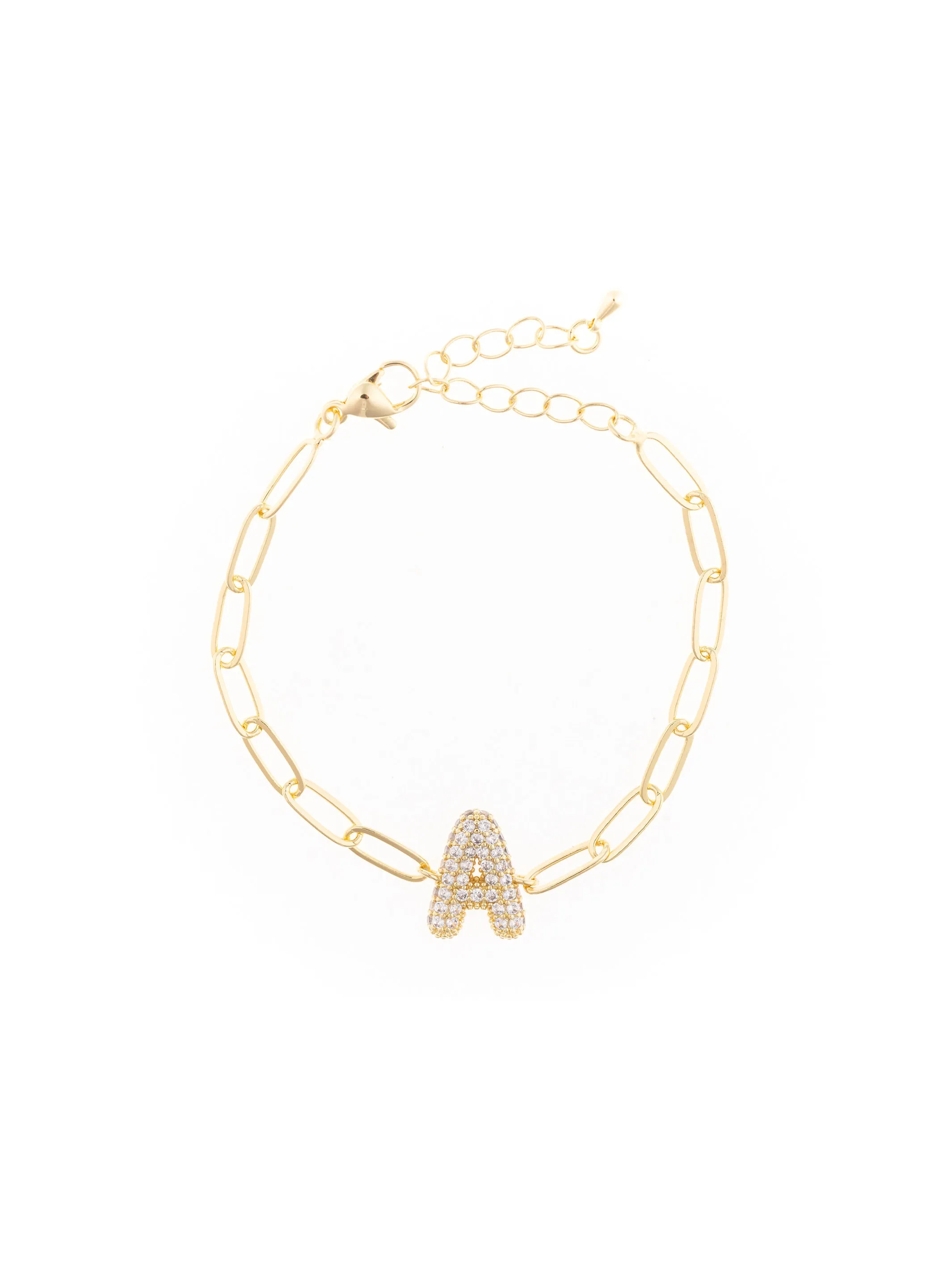 Chloe Luxe Initial Bracelet