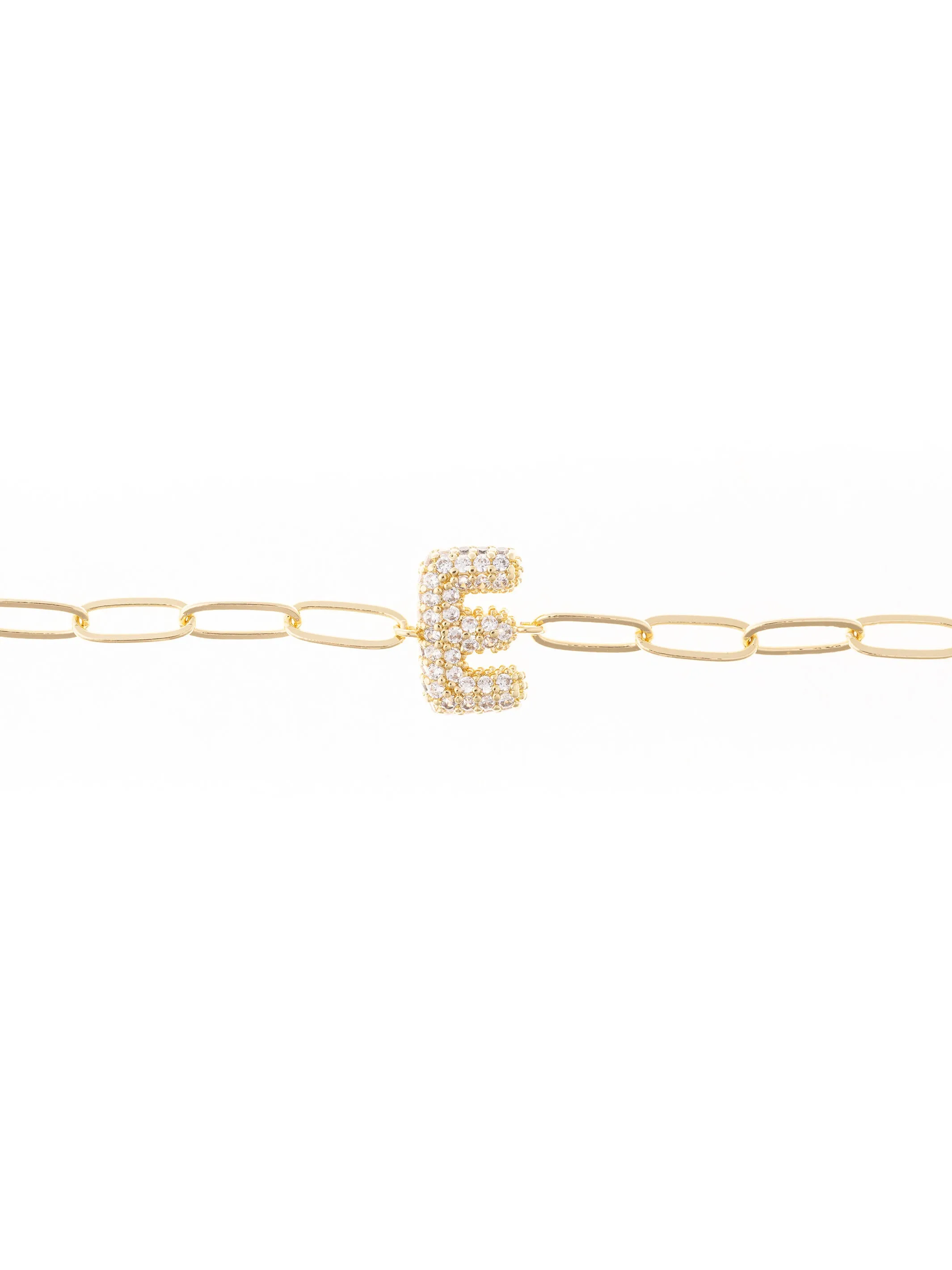 Chloe Luxe Initial Bracelet