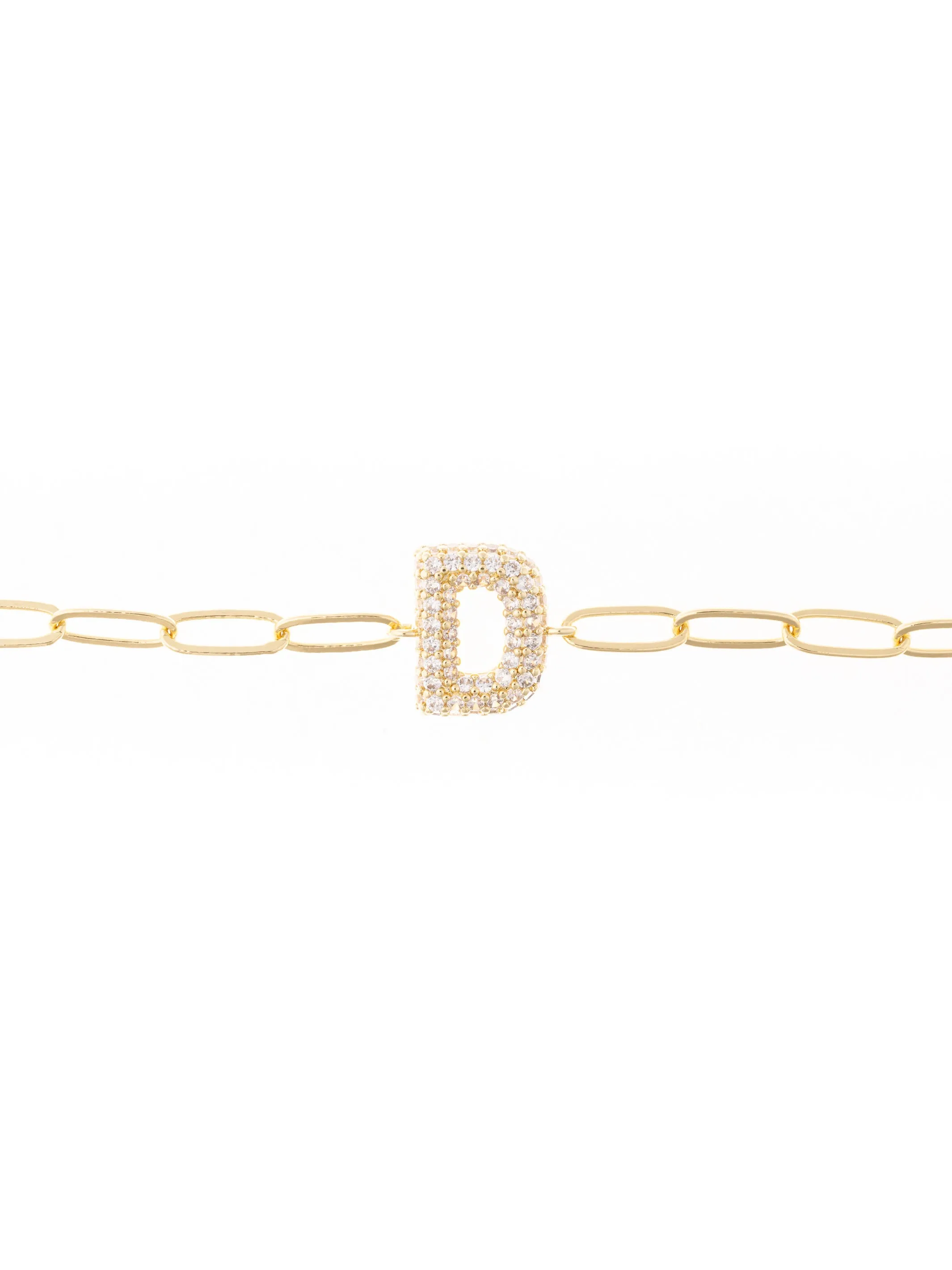 Chloe Luxe Initial Bracelet