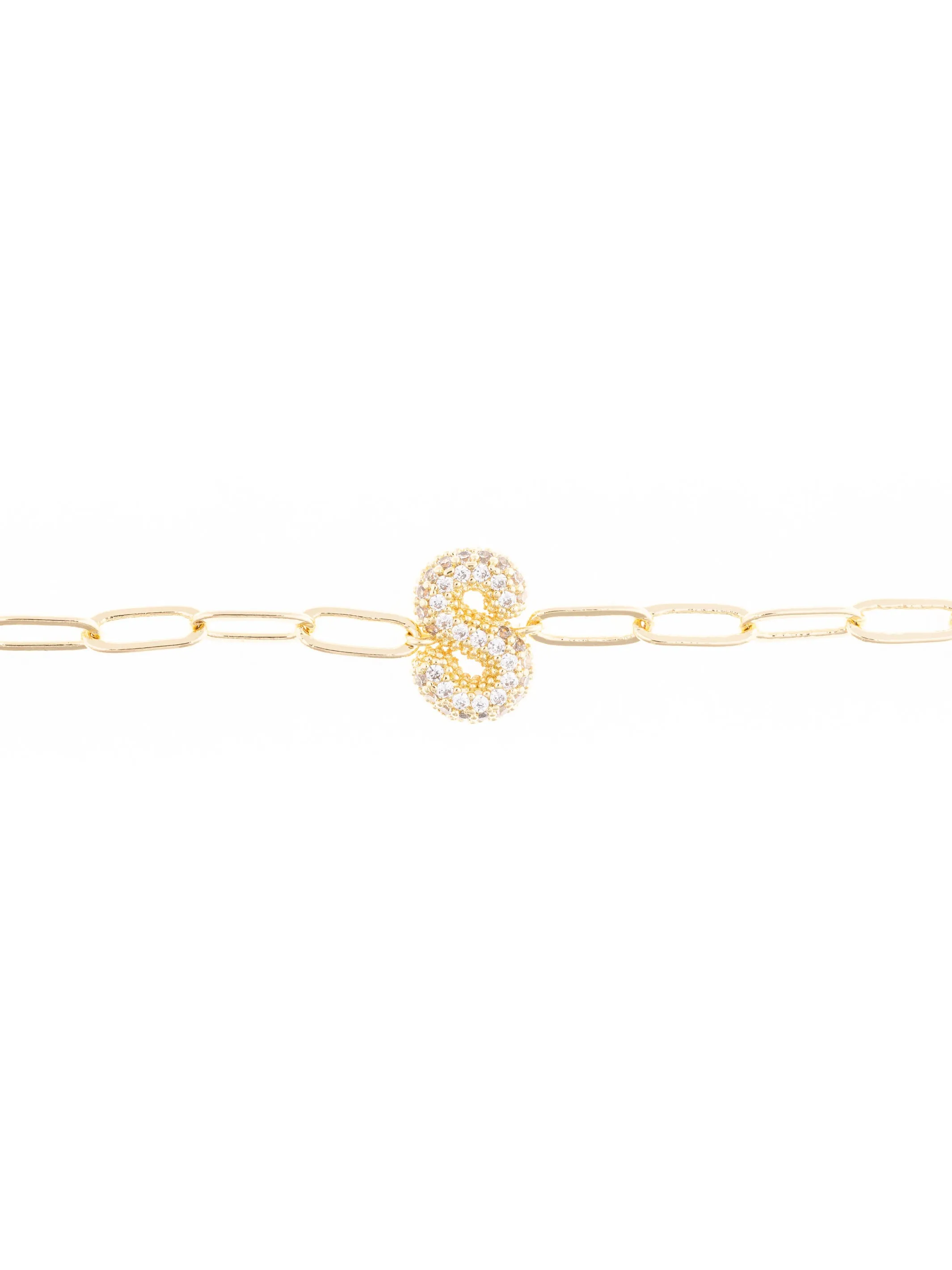 Chloe Luxe Initial Bracelet
