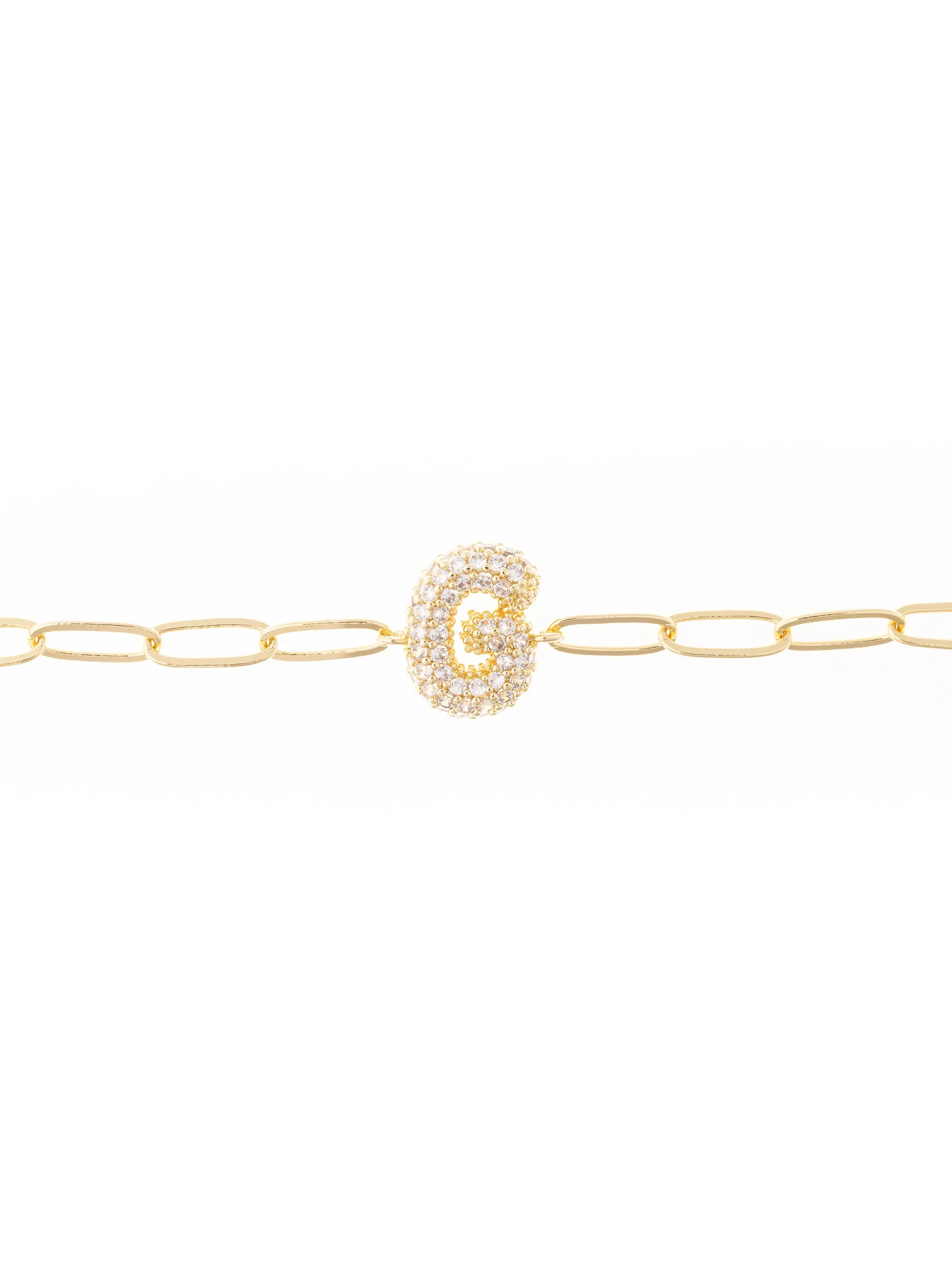 Chloe Luxe Initial Bracelet