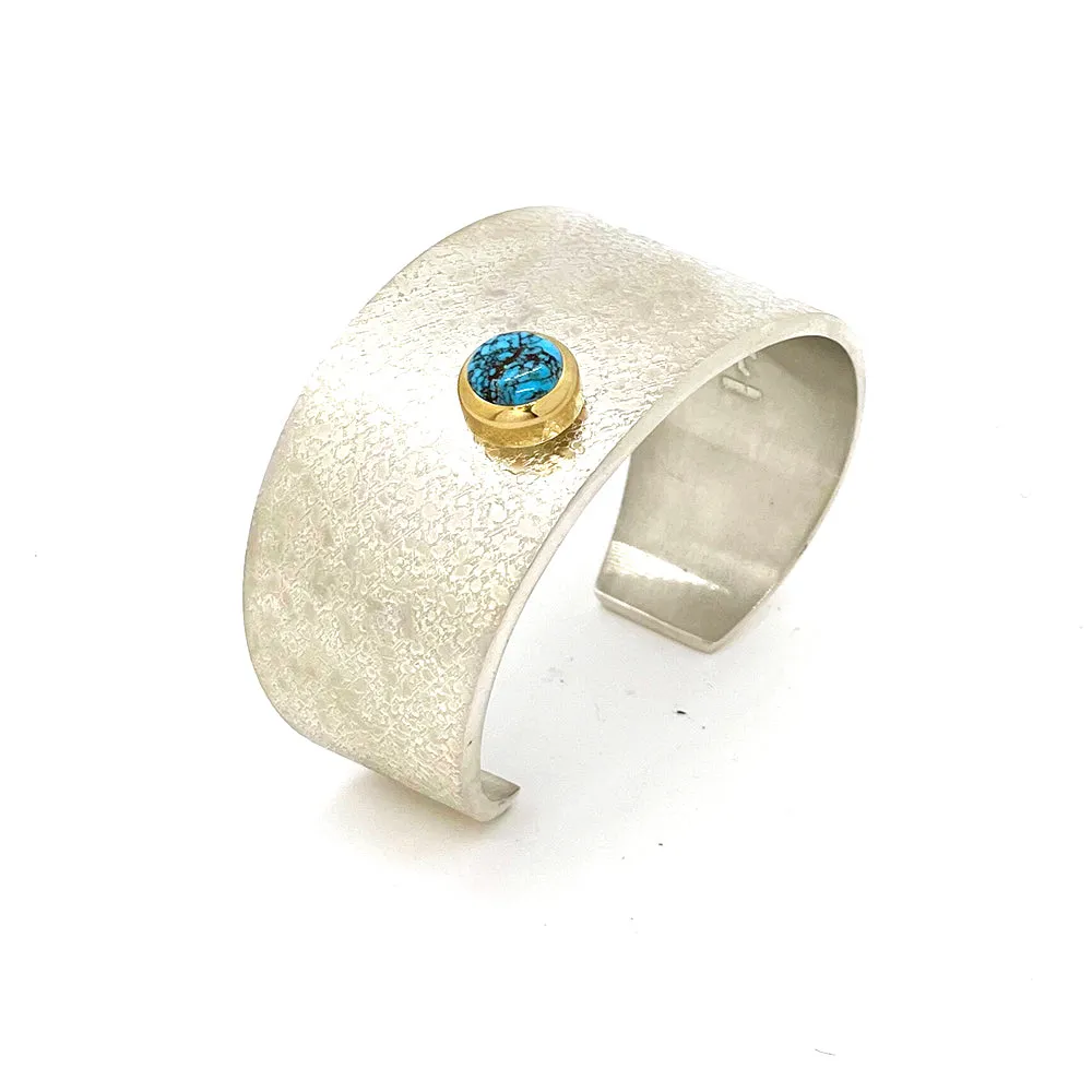 ﻿Chris Pruitt Turquoise Cuff Bracelet
