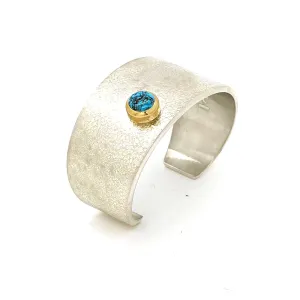 ﻿Chris Pruitt Turquoise Cuff Bracelet