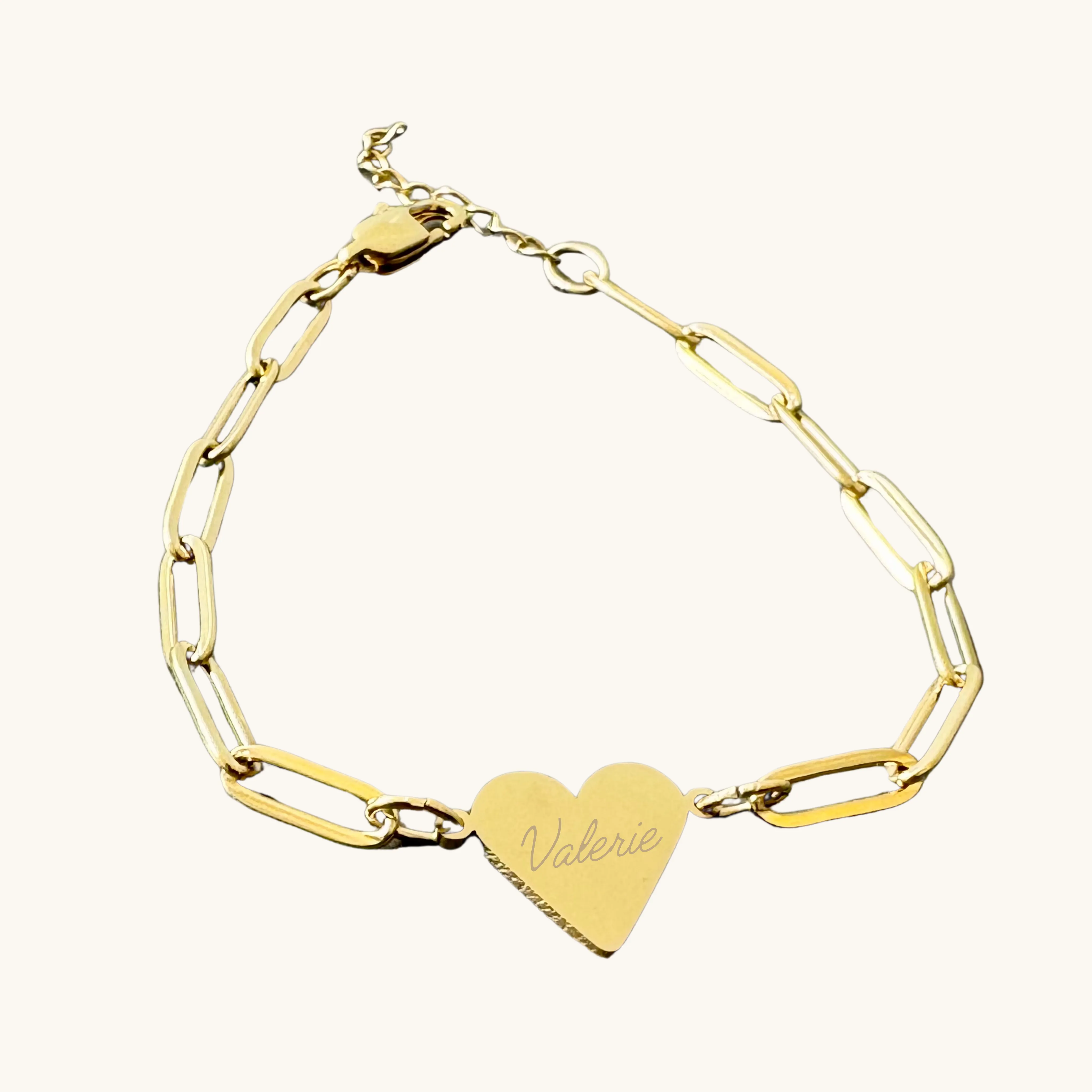 Custom Heart 4 Bracelet Set