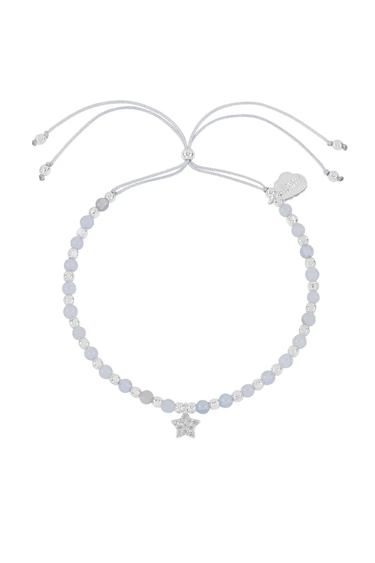 CZ Star Charm Gemstone Liberty Bracelet
