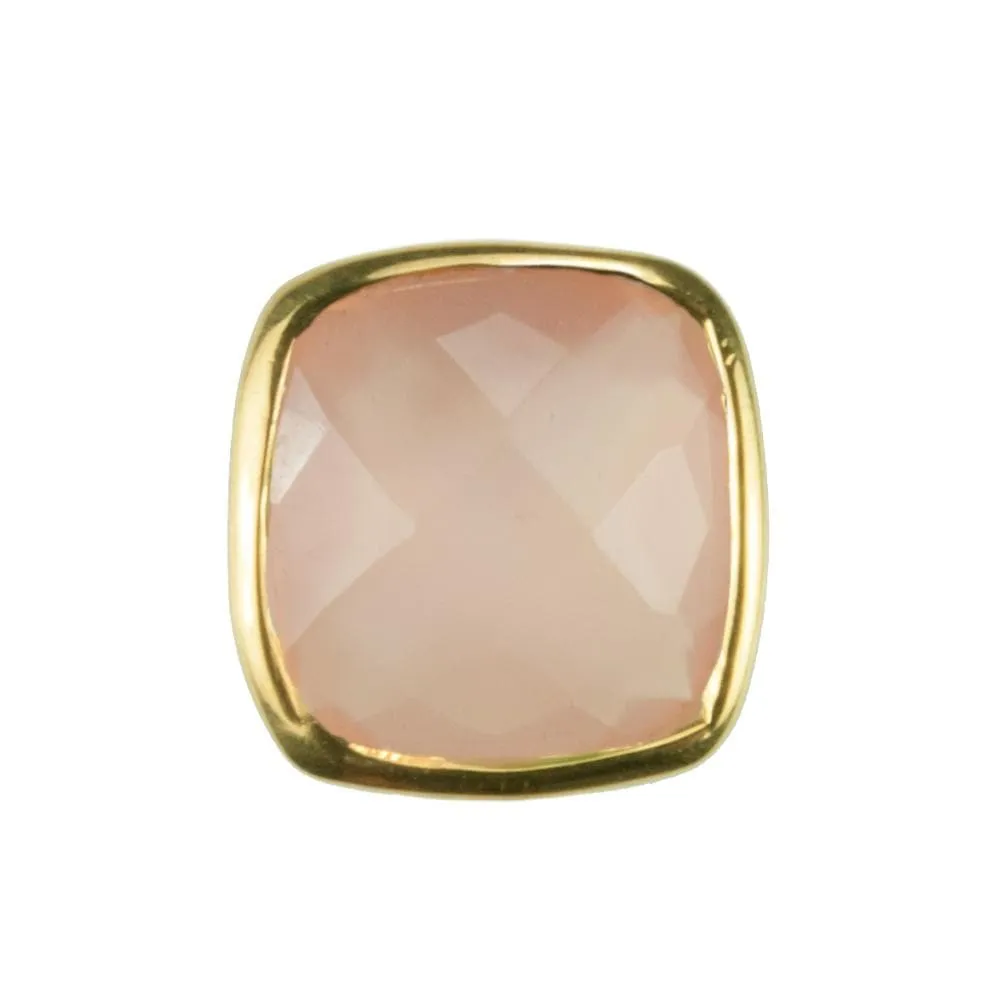 Dream Gems Earrings Pink Quartz