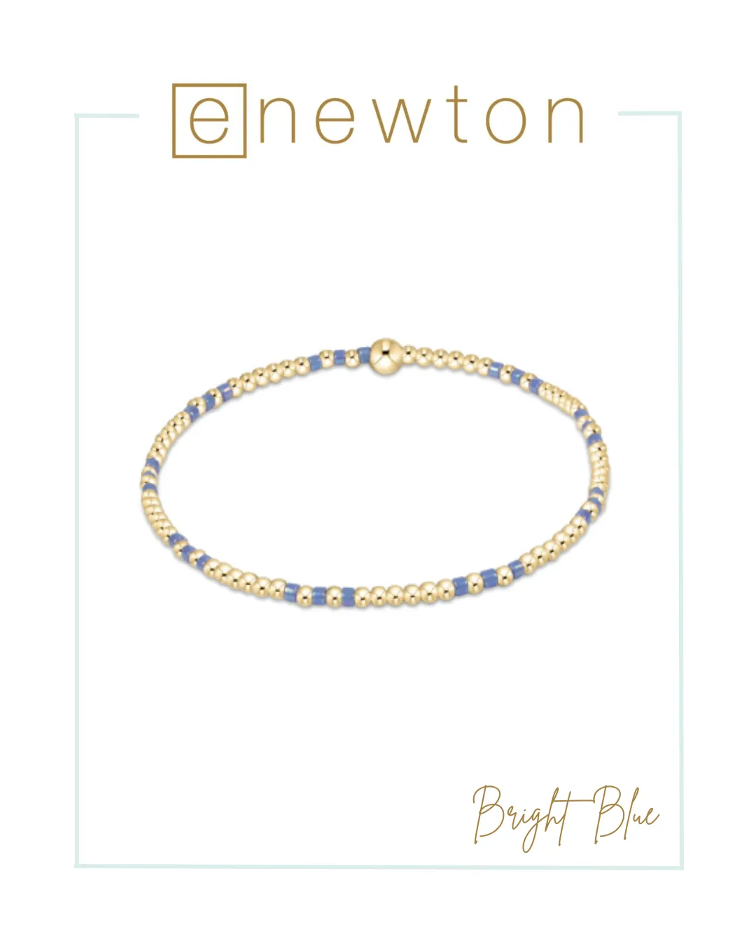 E Newton Hope Joy Pattern 2mm Bracelet