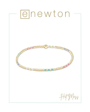 E Newton Hope Joy Pattern 2mm Bracelet