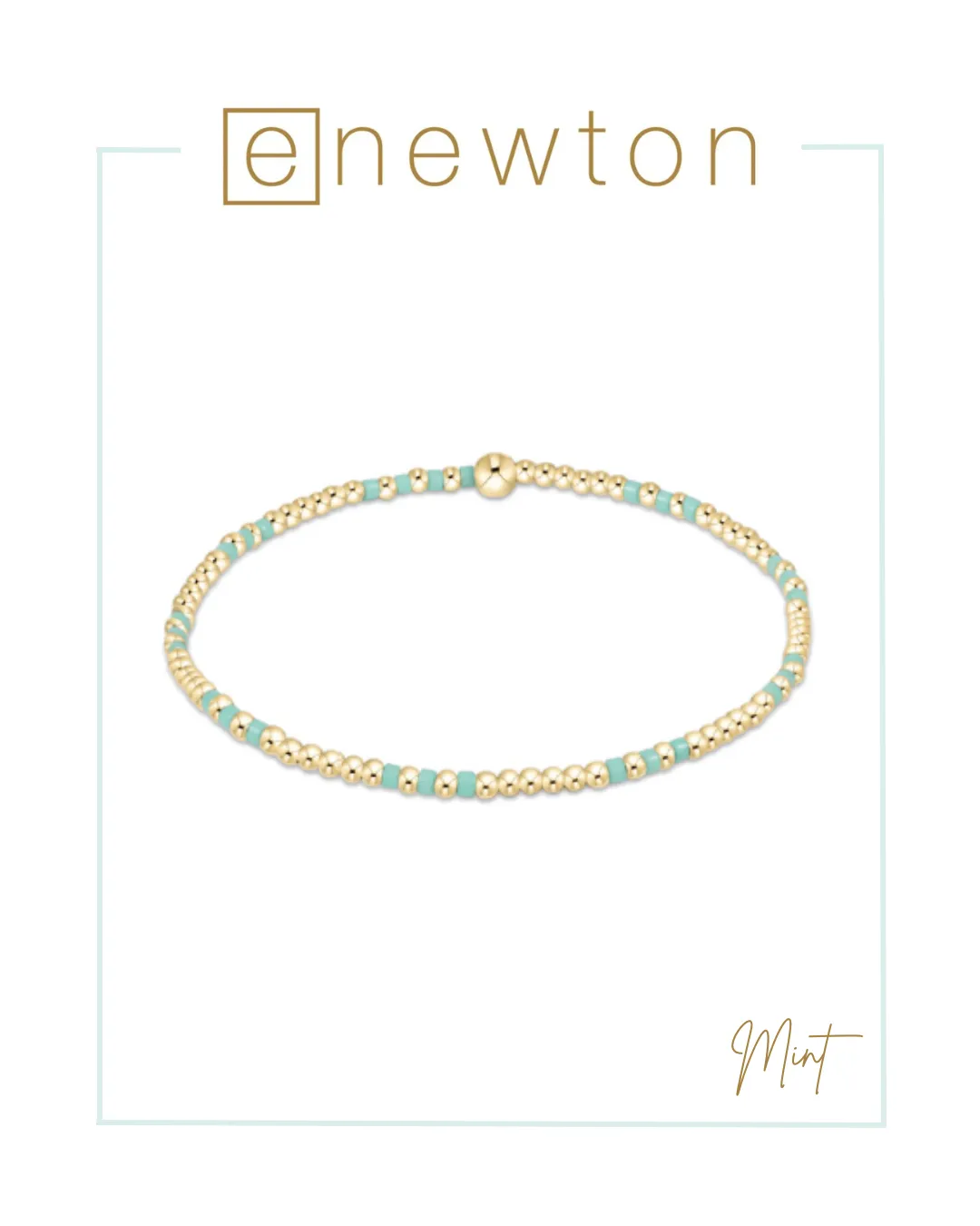 E Newton Hope Joy Pattern 2mm Bracelet