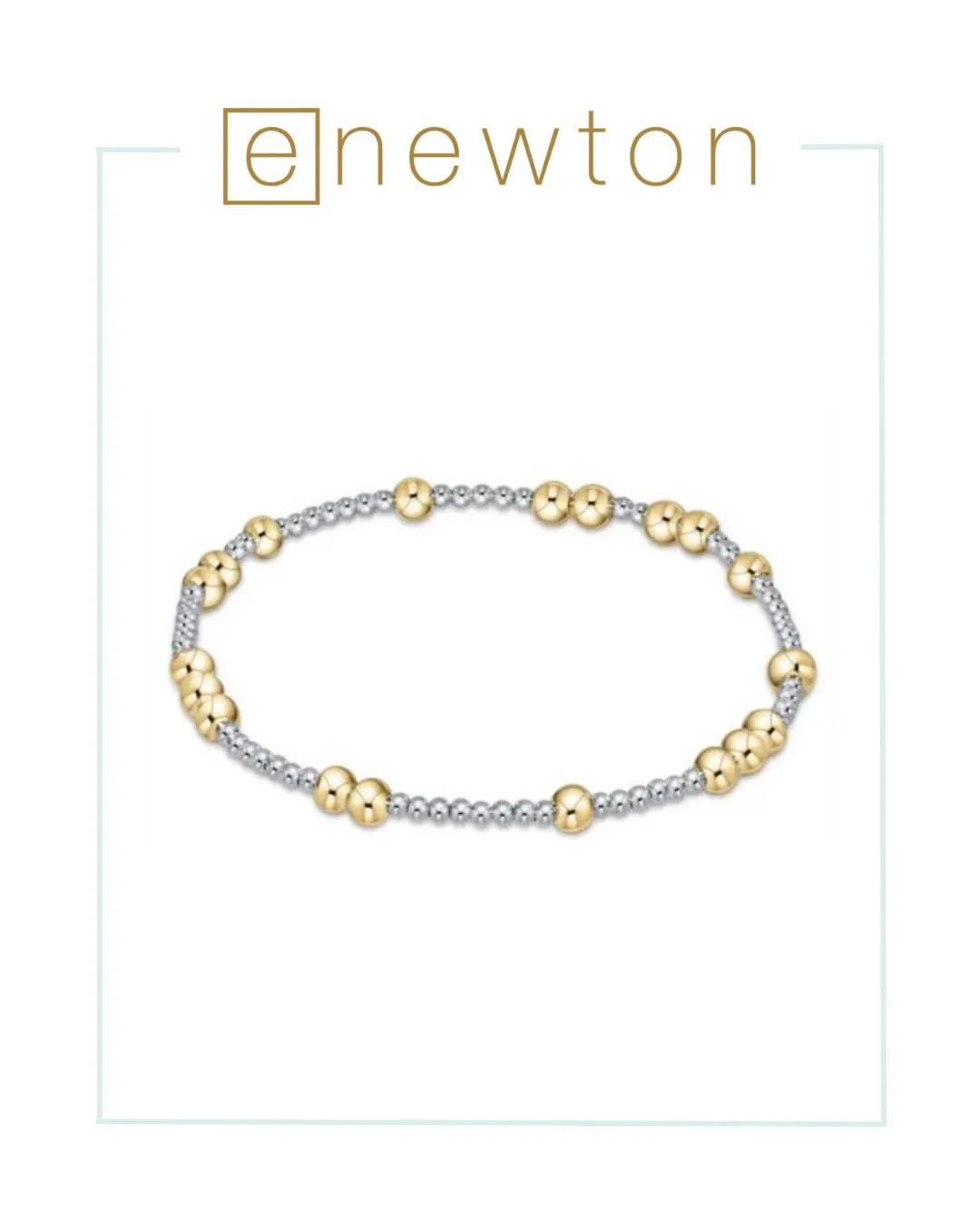 E-Newton Hope Unwritten Bracelet - Mixed Metal