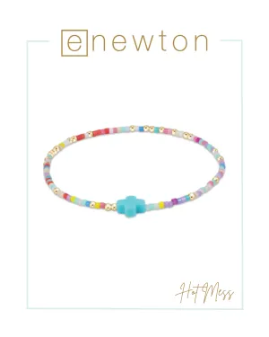 E Newton Hope Unwritten Signature Cross Bracelet