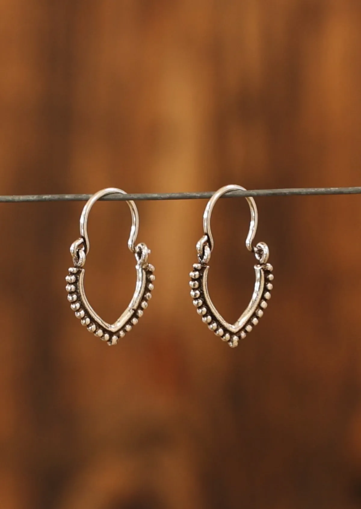 Ethereal Charms Silver Earrings