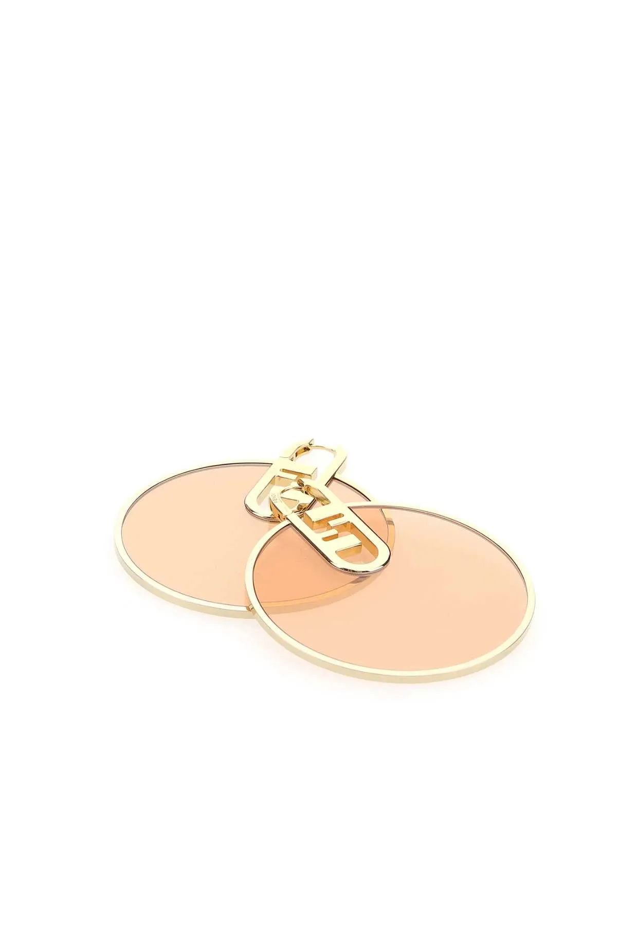 Fendi O’Lock Hoop Earrings