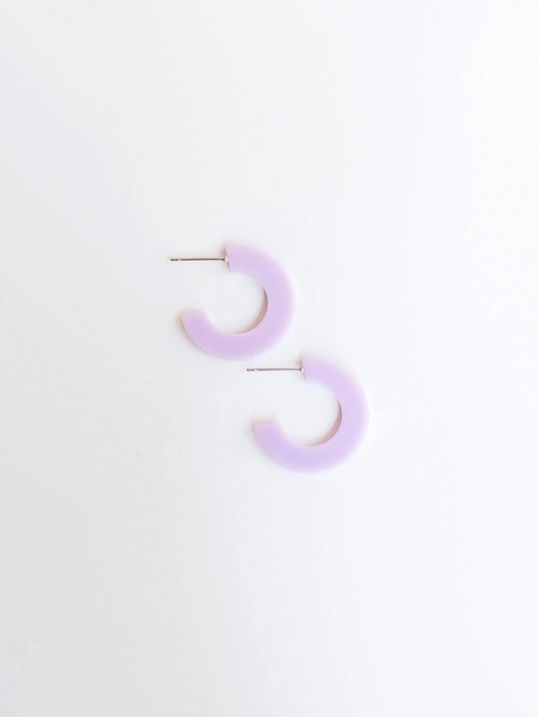 FINAL SALE - Classic Acrylic Hoops | Small