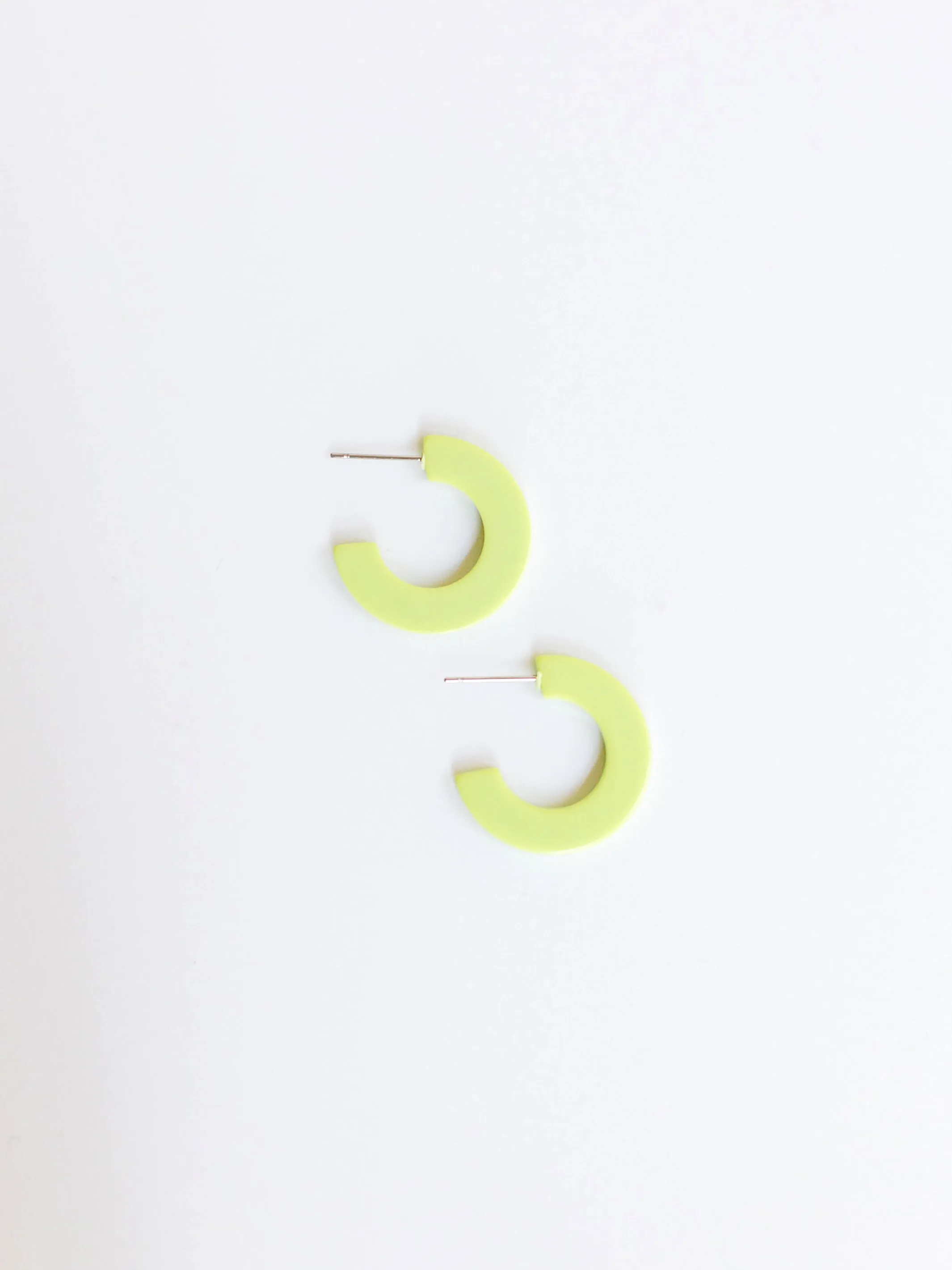 FINAL SALE - Classic Acrylic Hoops | Small