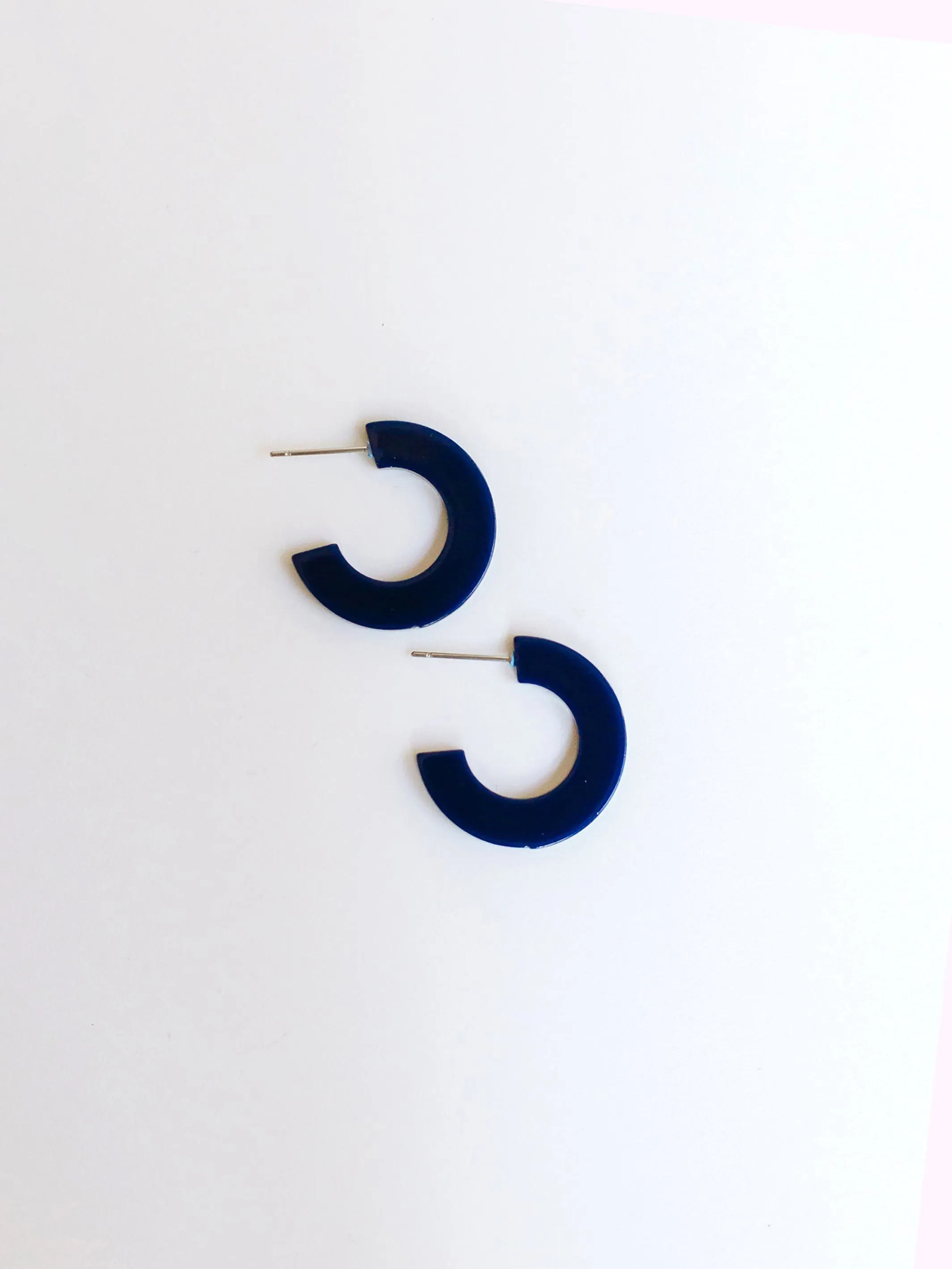 FINAL SALE - Classic Acrylic Hoops | Small