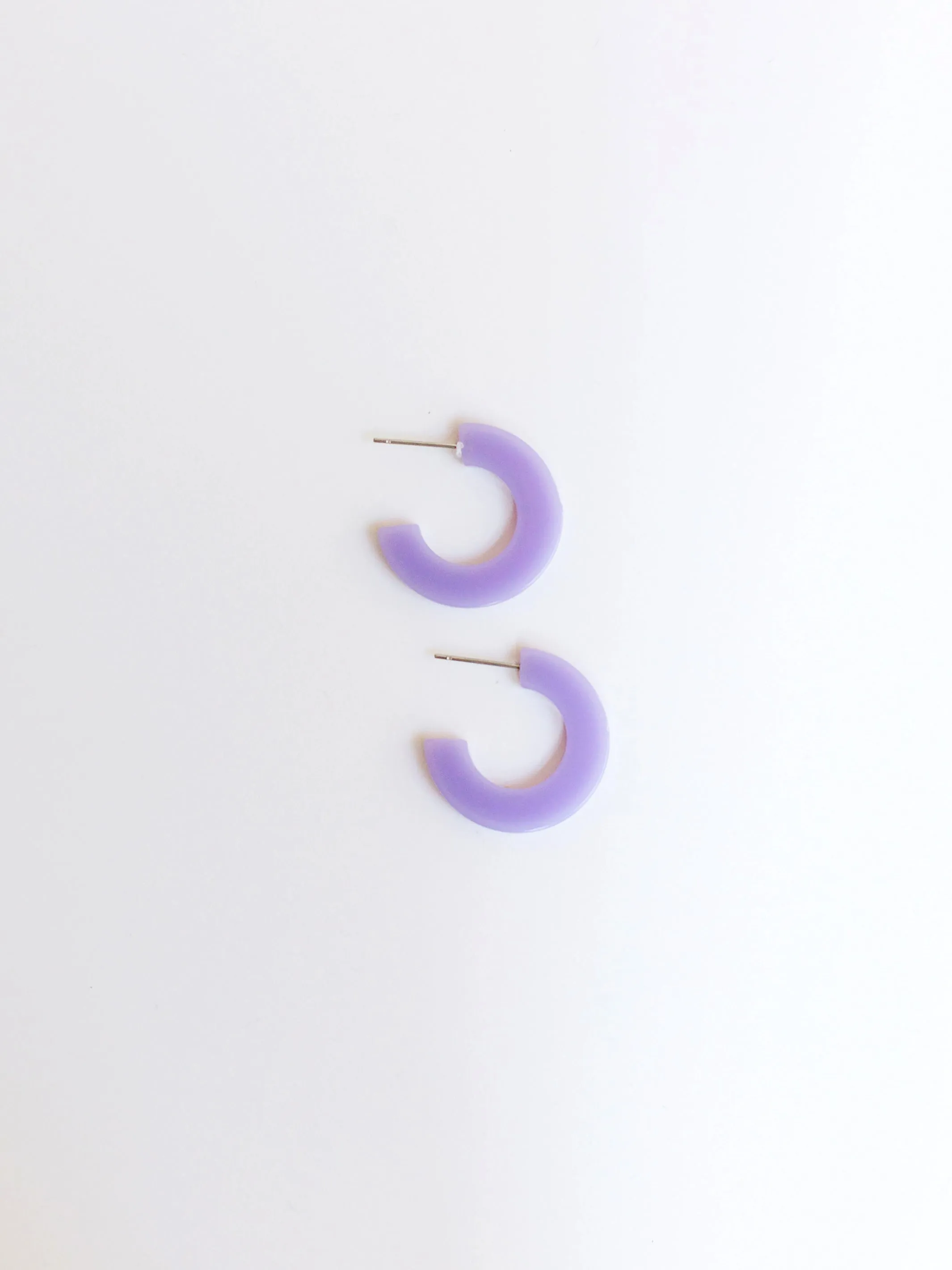 FINAL SALE - Classic Acrylic Hoops | Small