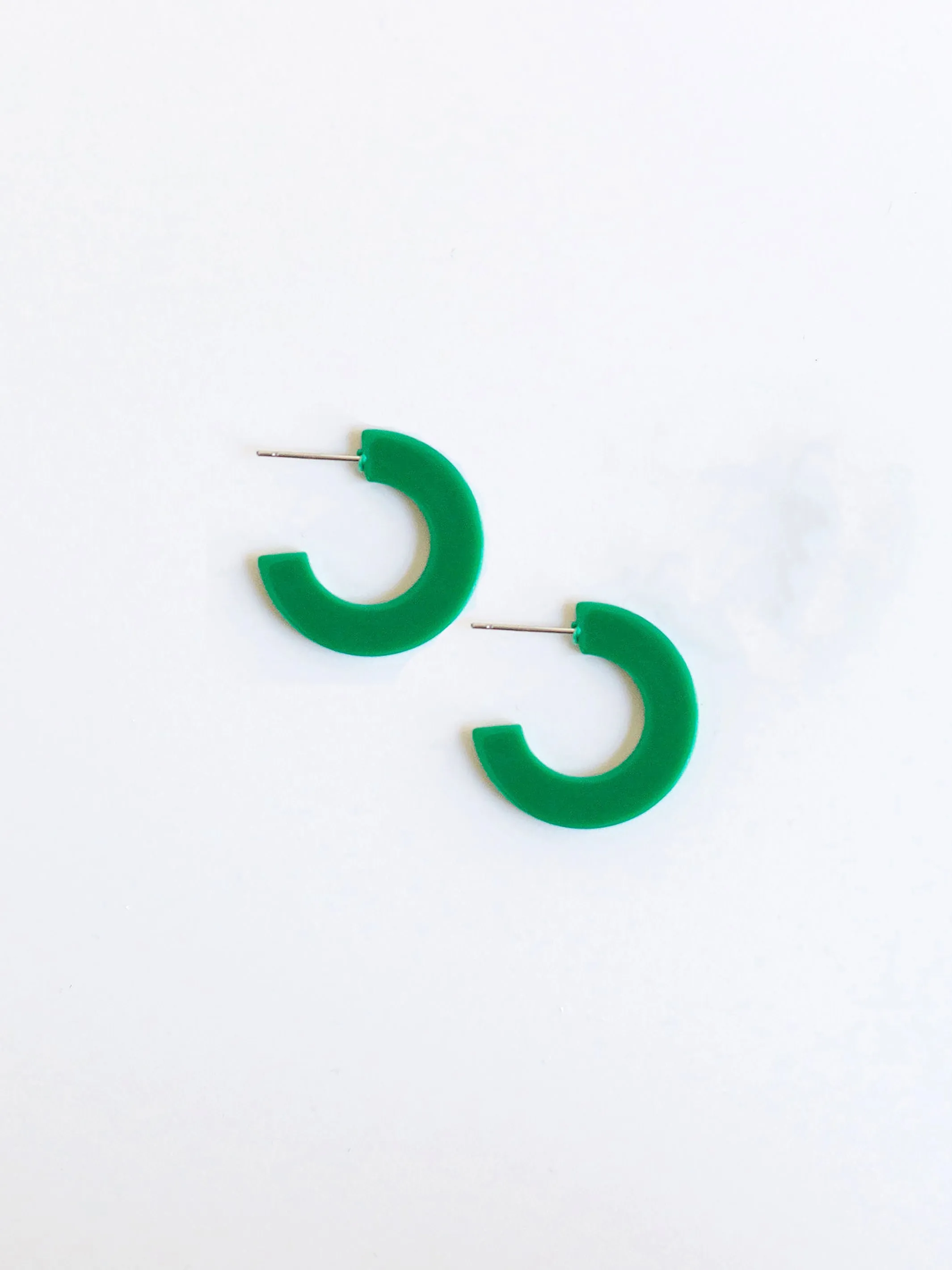 FINAL SALE - Classic Acrylic Hoops | Small