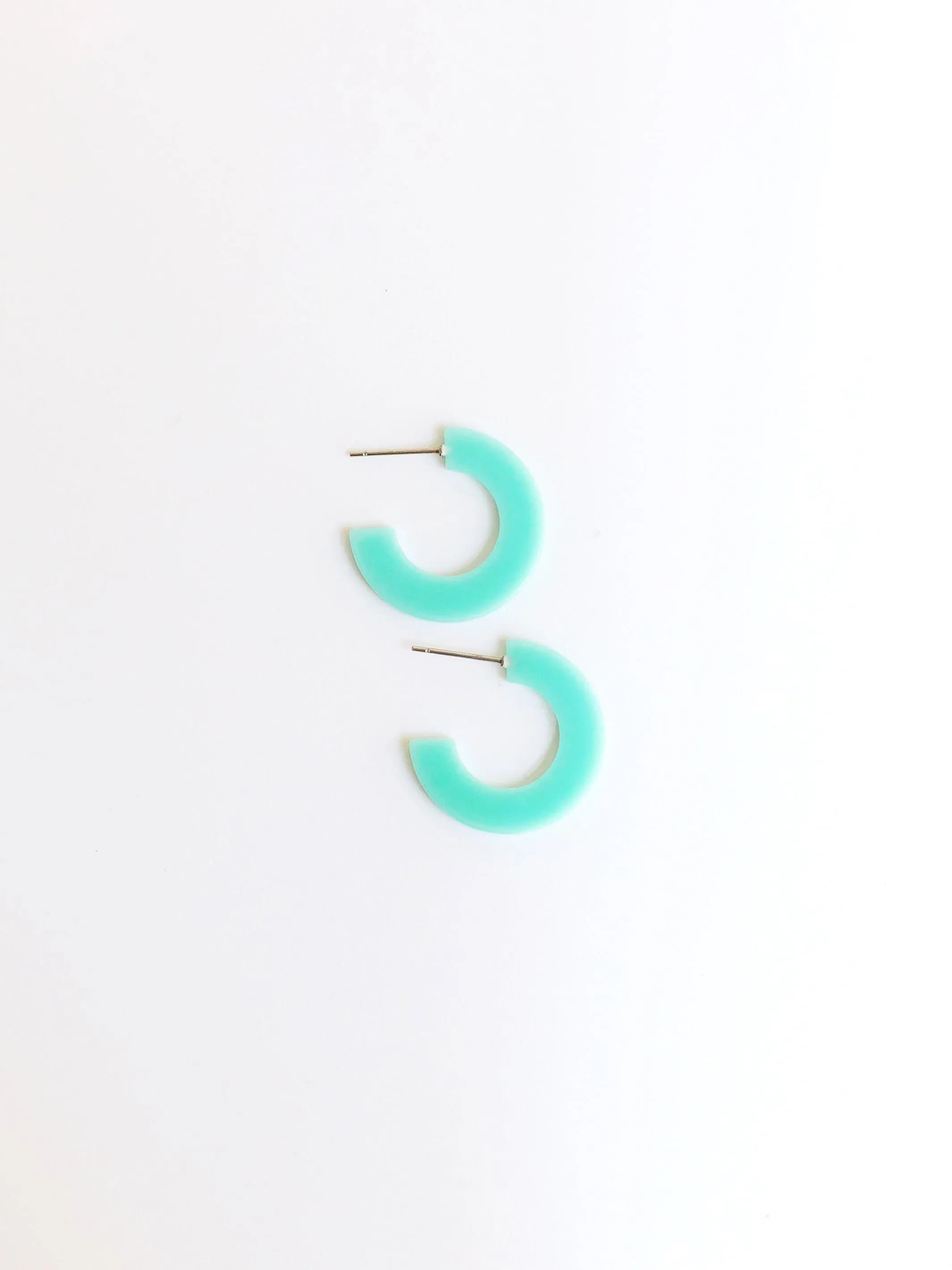 FINAL SALE - Classic Acrylic Hoops | Small