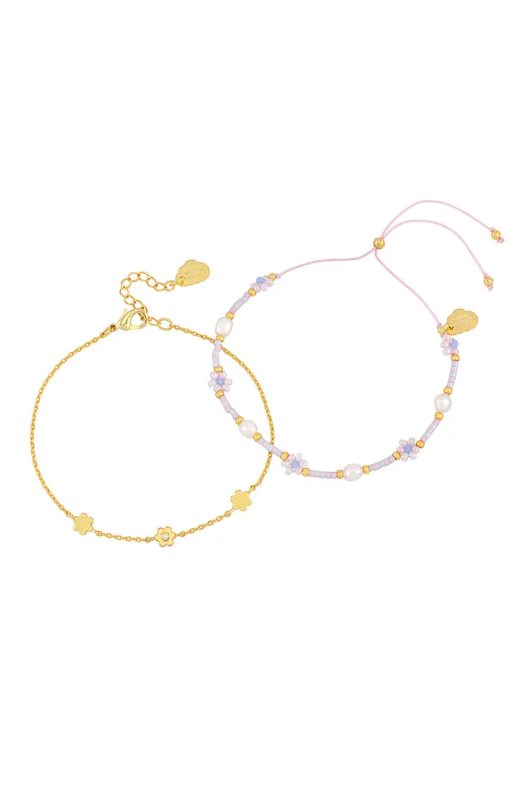 Flower Miyuki Louise Bracelet Set