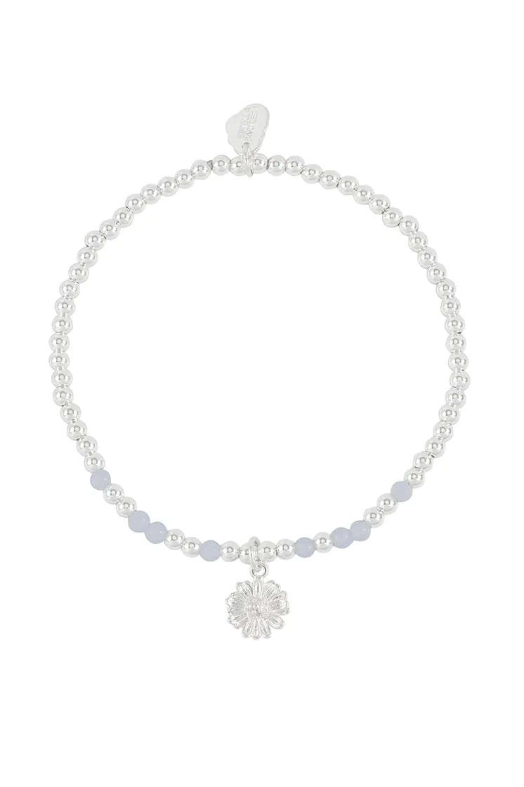 Gemstone Wildflower Bracelet