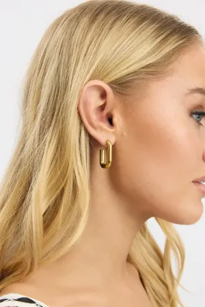 Gold Hoop Earrings