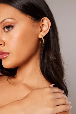 Gold Hoop Earrings