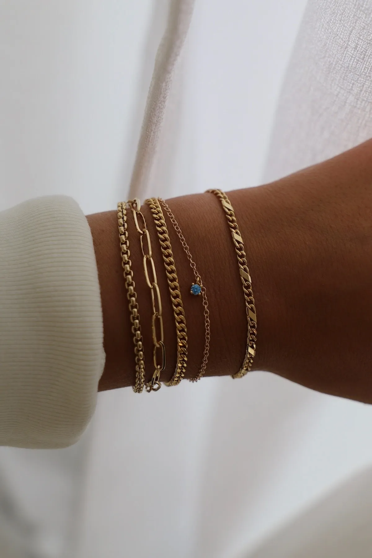 HOLLAND CHAIN BRACELET - BACKORDER SHIPS 5/16