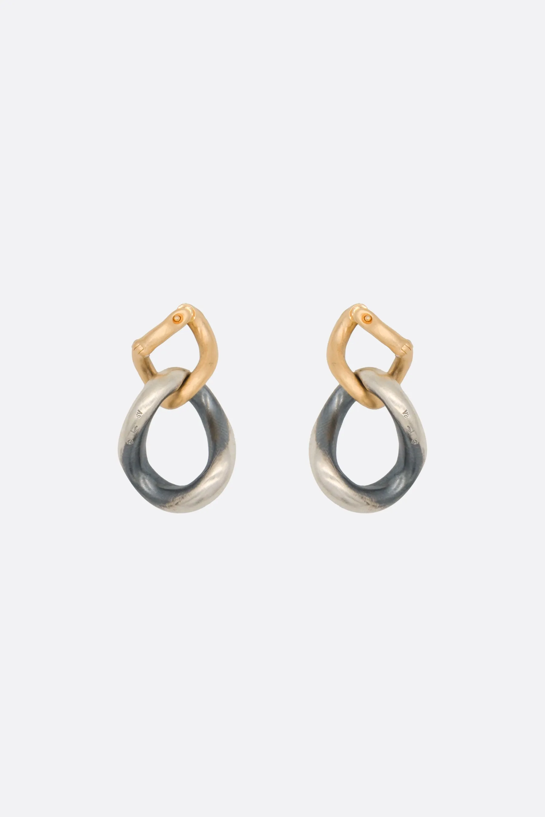 Humete Gradation Chain earrings