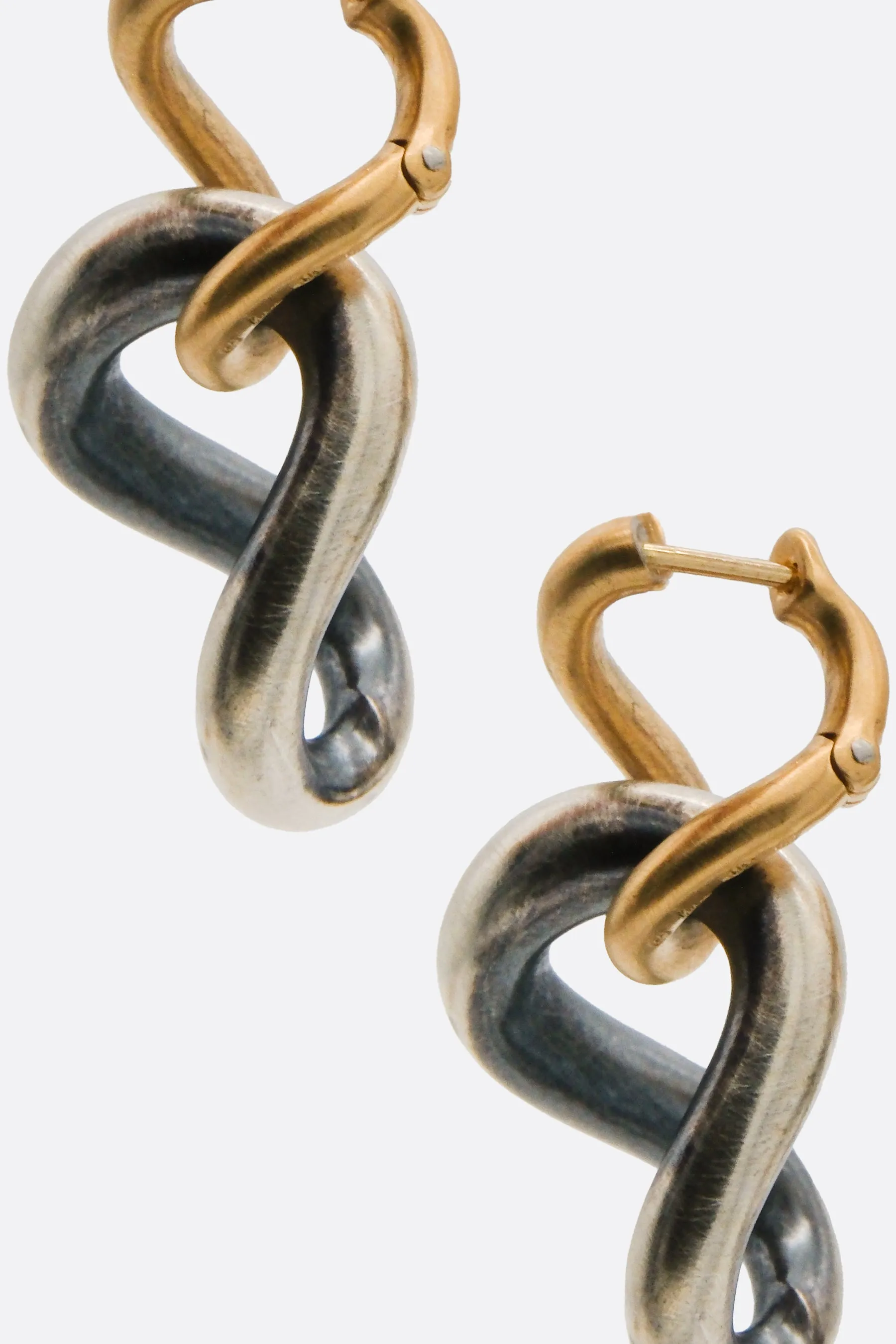 Humete Gradation Chain earrings