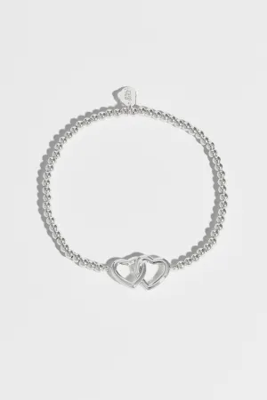 Interlinked Hearts Sienna Bracelet