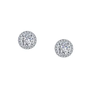LAFONN 1.3ct TW Halo Stud Earrings