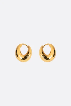 Lips hoop earrings