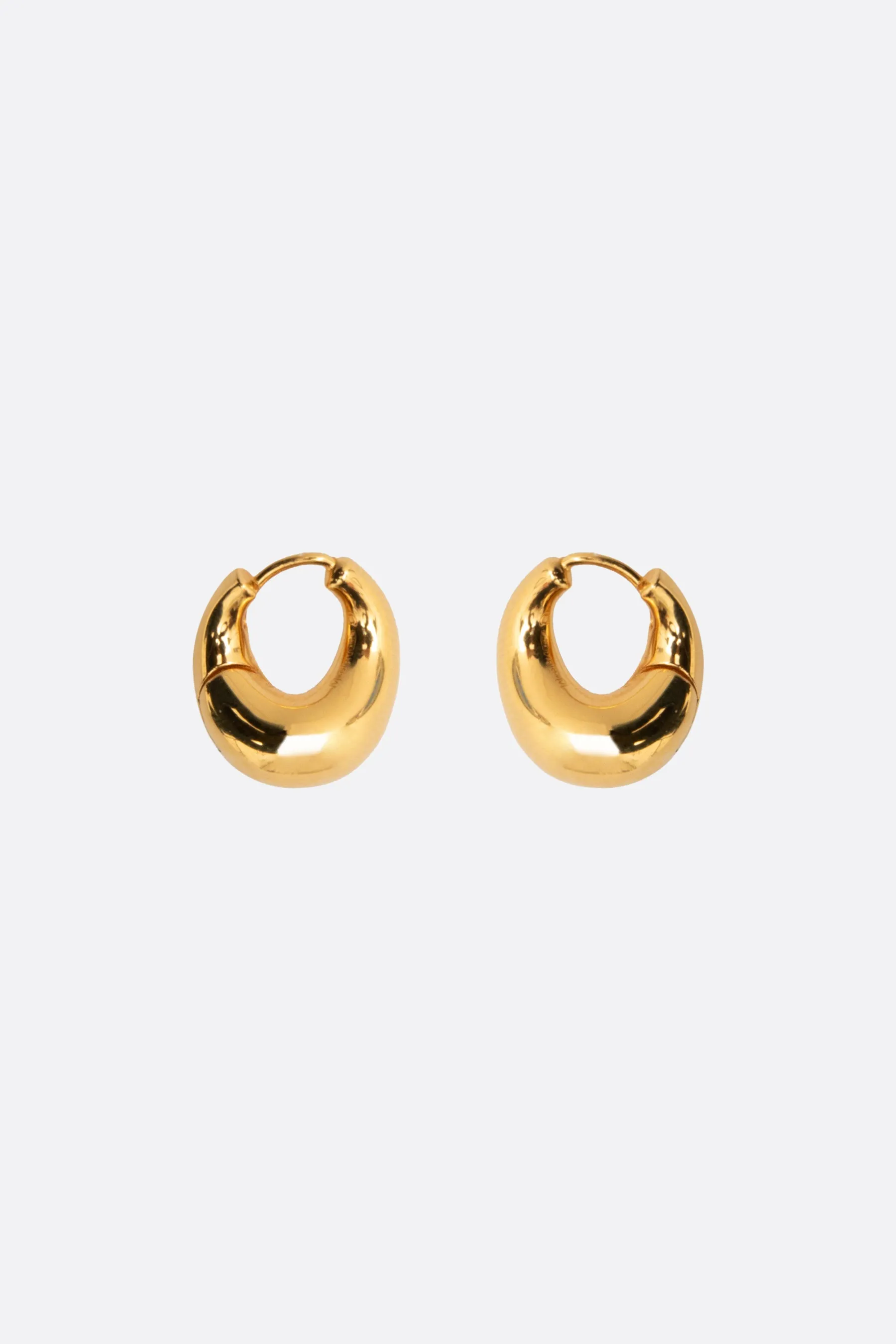 Lips hoop earrings